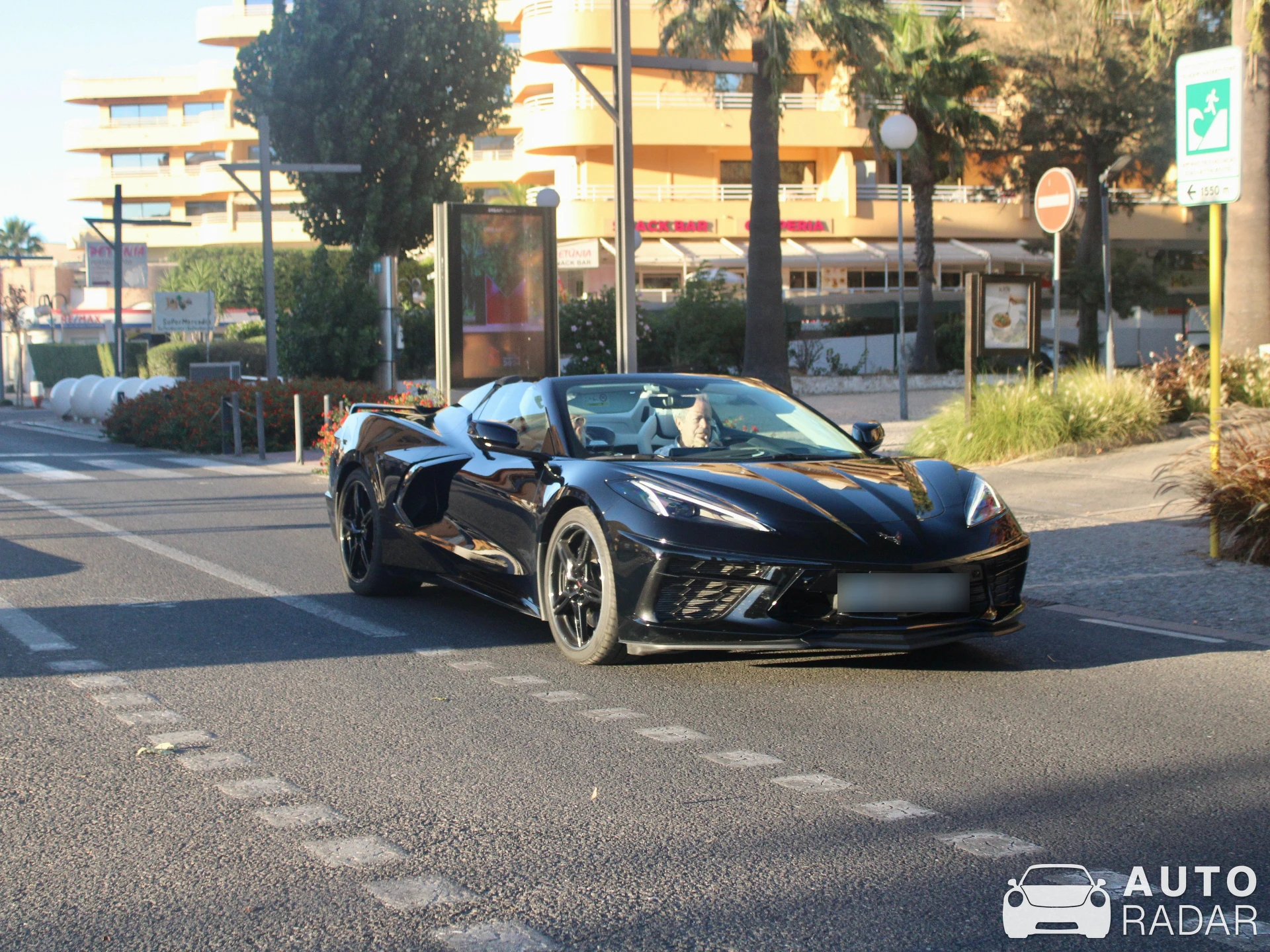 Chevrolet Corvette C8 Stingray Convertible spotted in Faro, Portugal