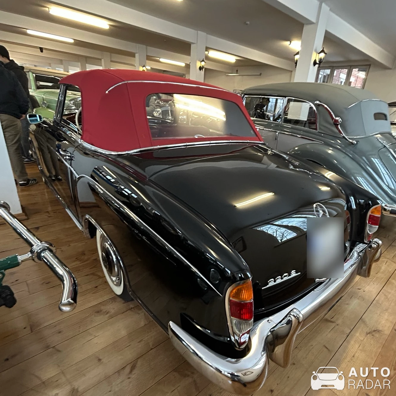 Mercedes-Benz 220S spotted in Zwönitz