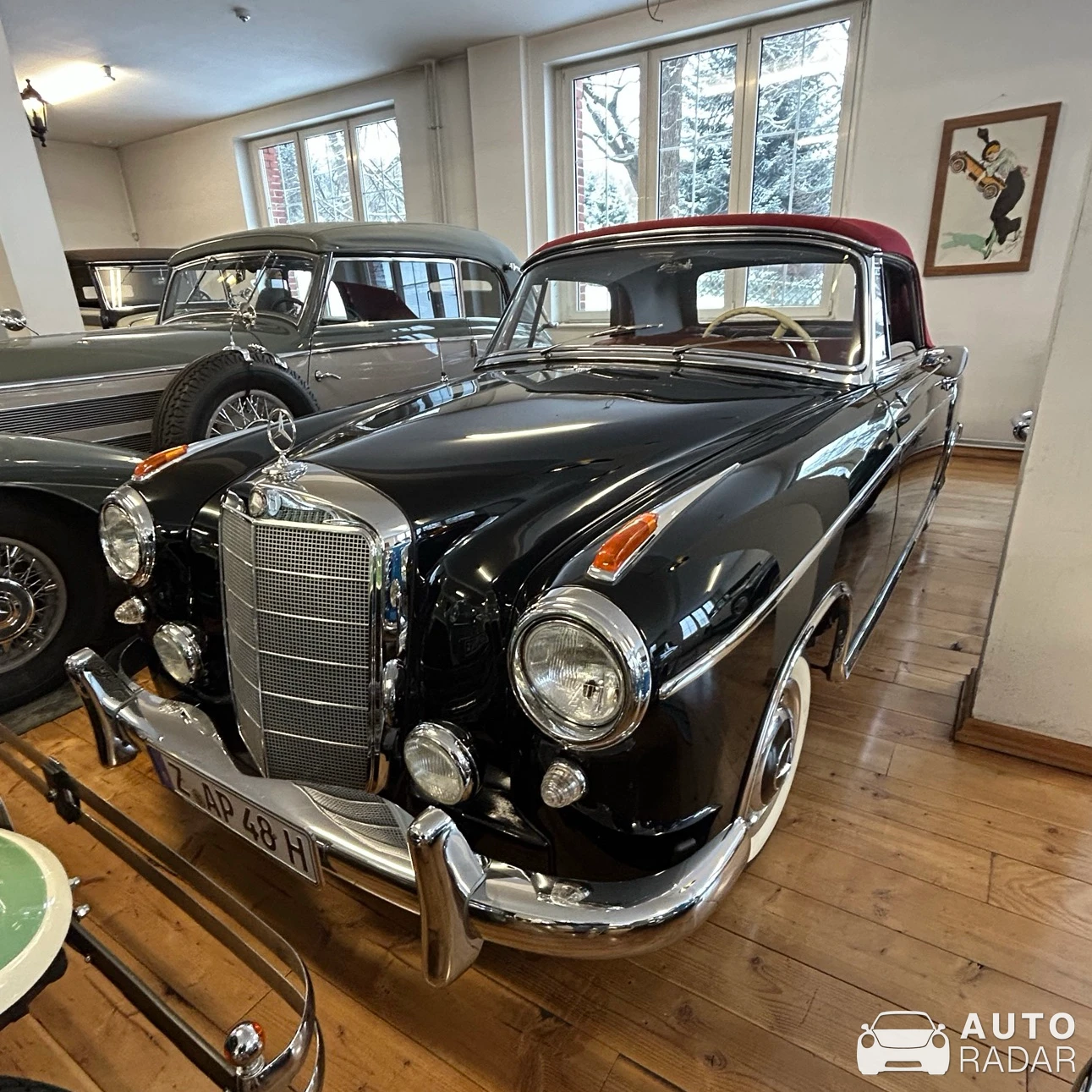 Mercedes-Benz 220S spotted in Zwönitz, Deutschland