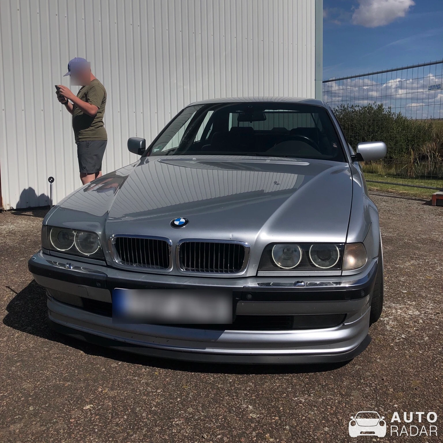 BMW 740i spotted
