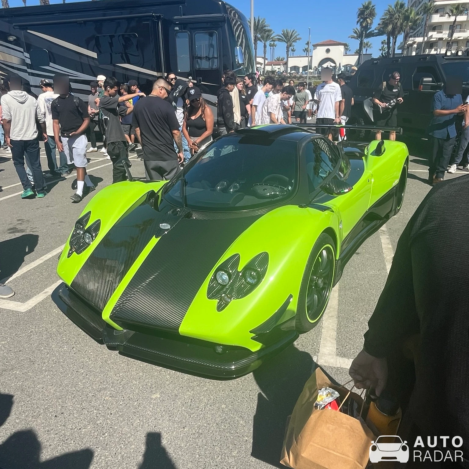 Pagani Zonda Cinque spotted in Huntington Beach