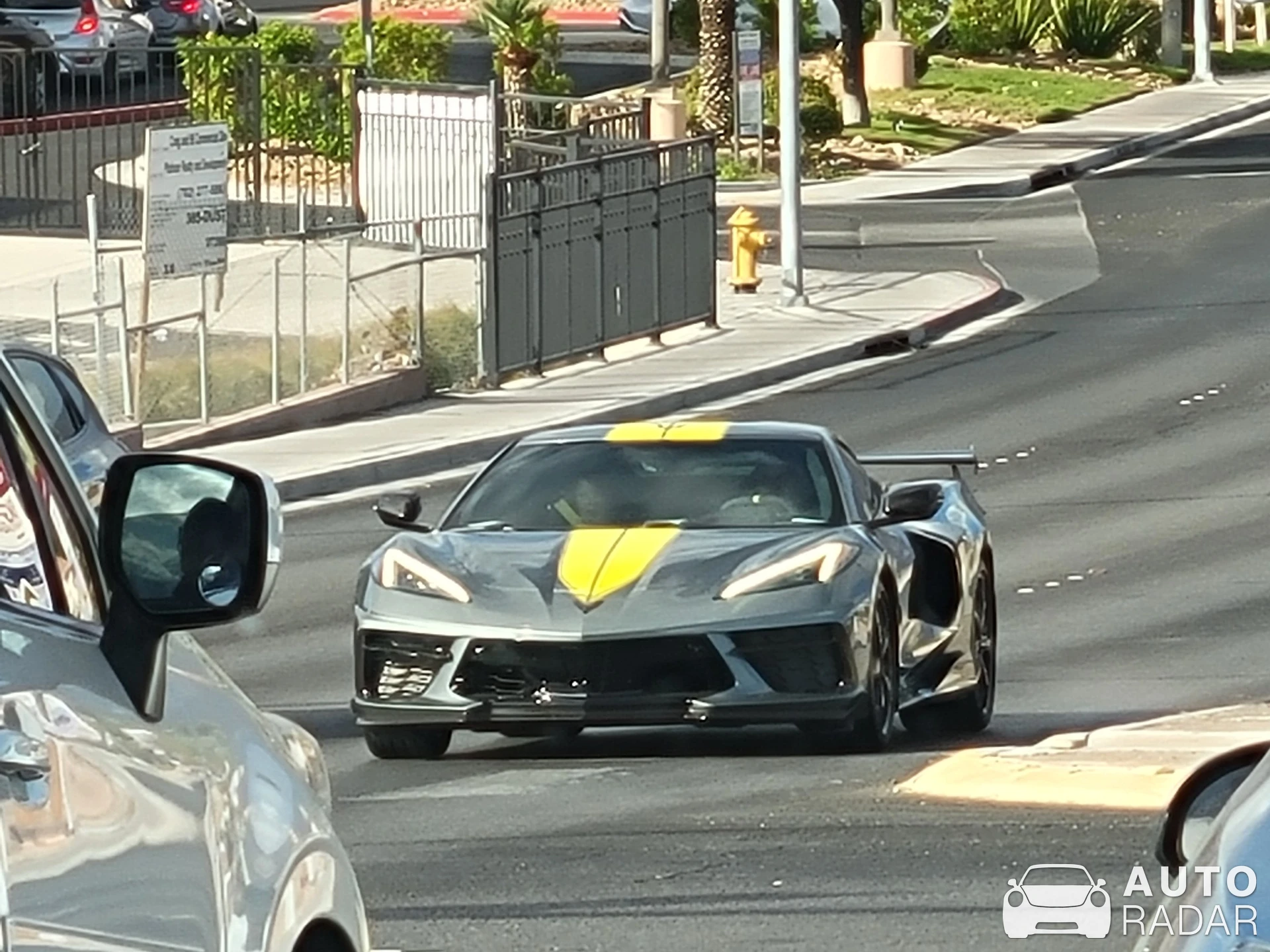 Chevrolet Corvette C8 Stingray spotted in Riverside, United States