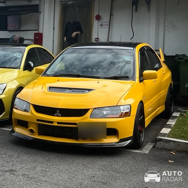 Mitsubishi Lancer Evolution IX GT 400 spotted in Singapore
