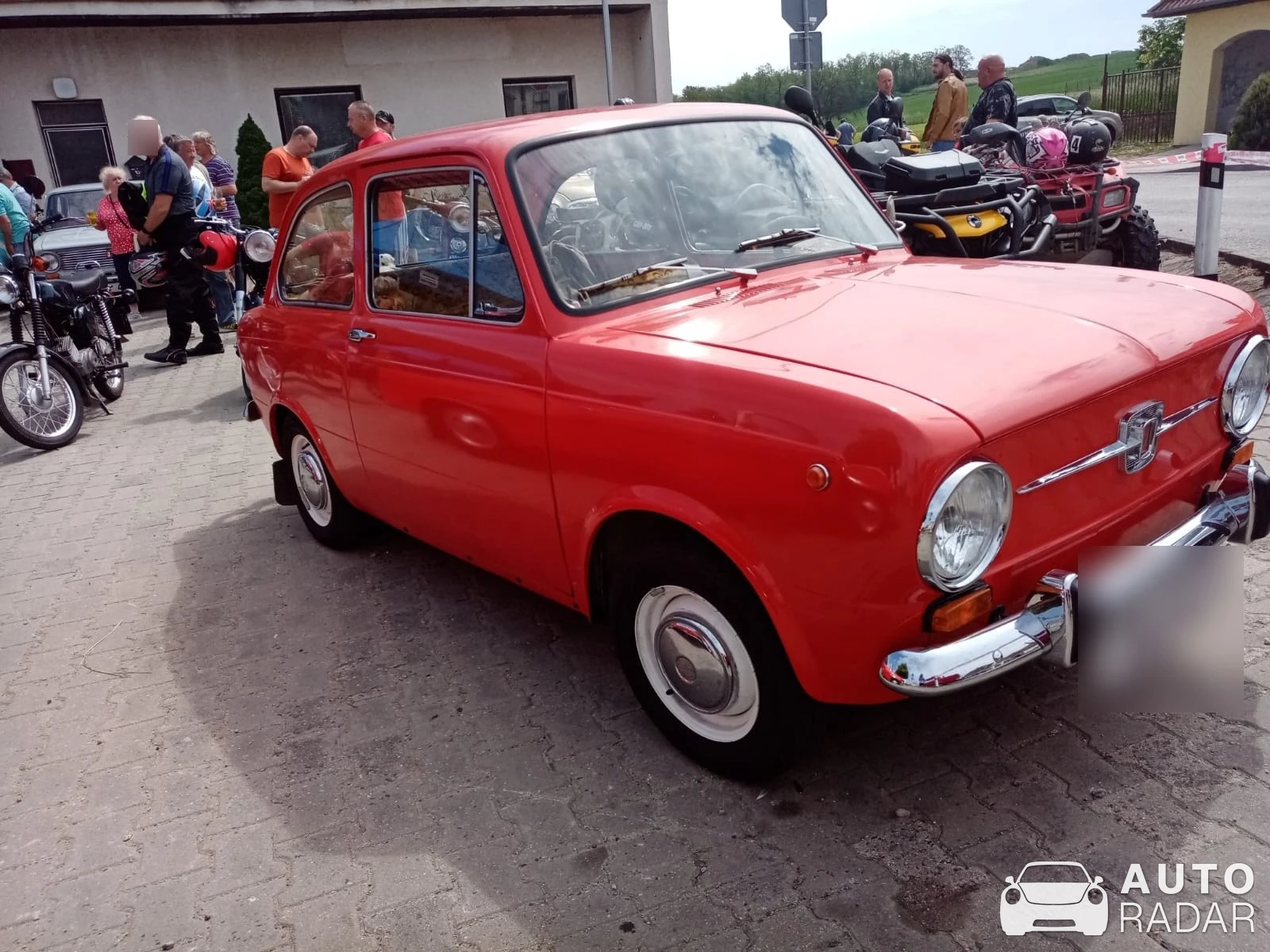 SEAT 850 Spider spotted in Dobelice