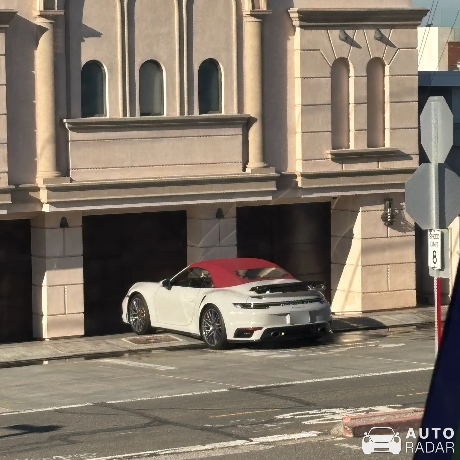 Porsche 992 Turbo S Cabriolet MkI spotted in Hermosa Beach, United States