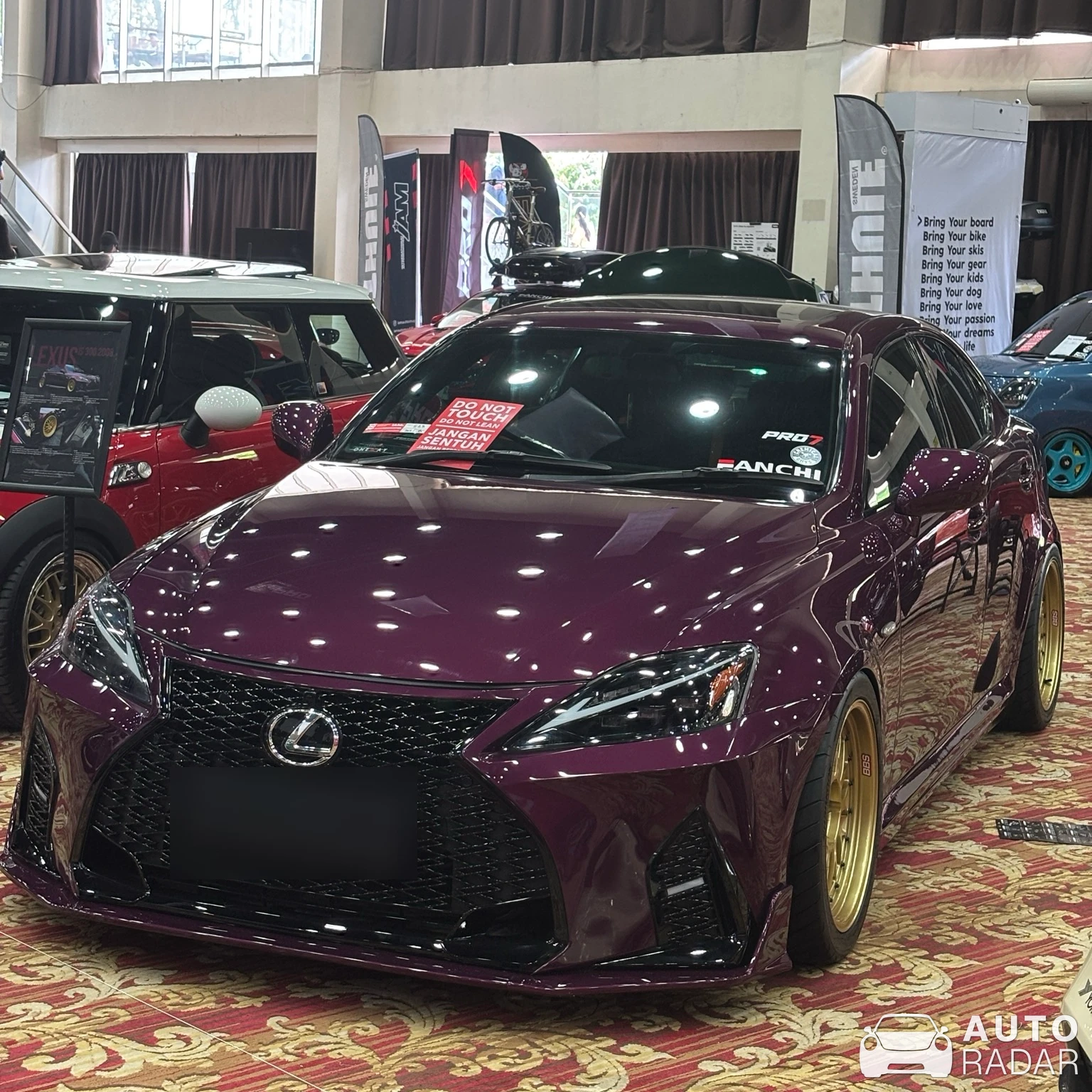 Lexus IS 500 F SPORT spotted