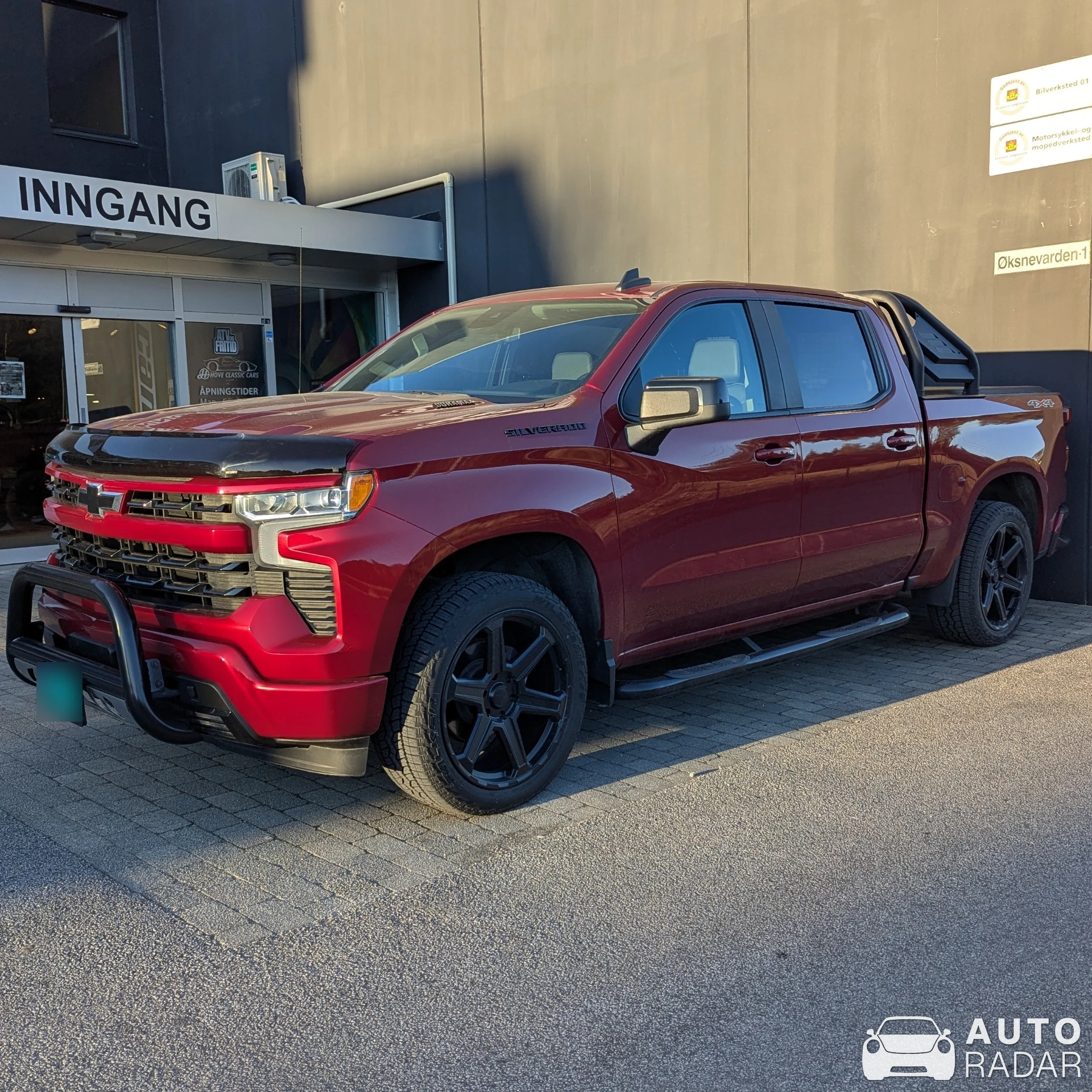 Chevrolet Silverado spotted in Kleppe, Norway