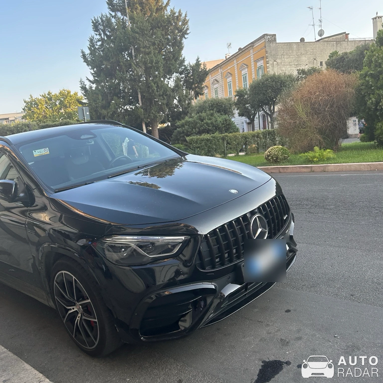 Mercedes-AMG GLA 35 spotted in Matera