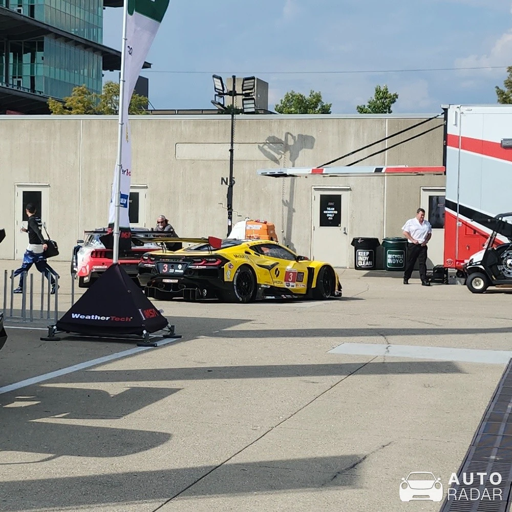 Chevrolet Corvette C8.R spotted in Indianapolis