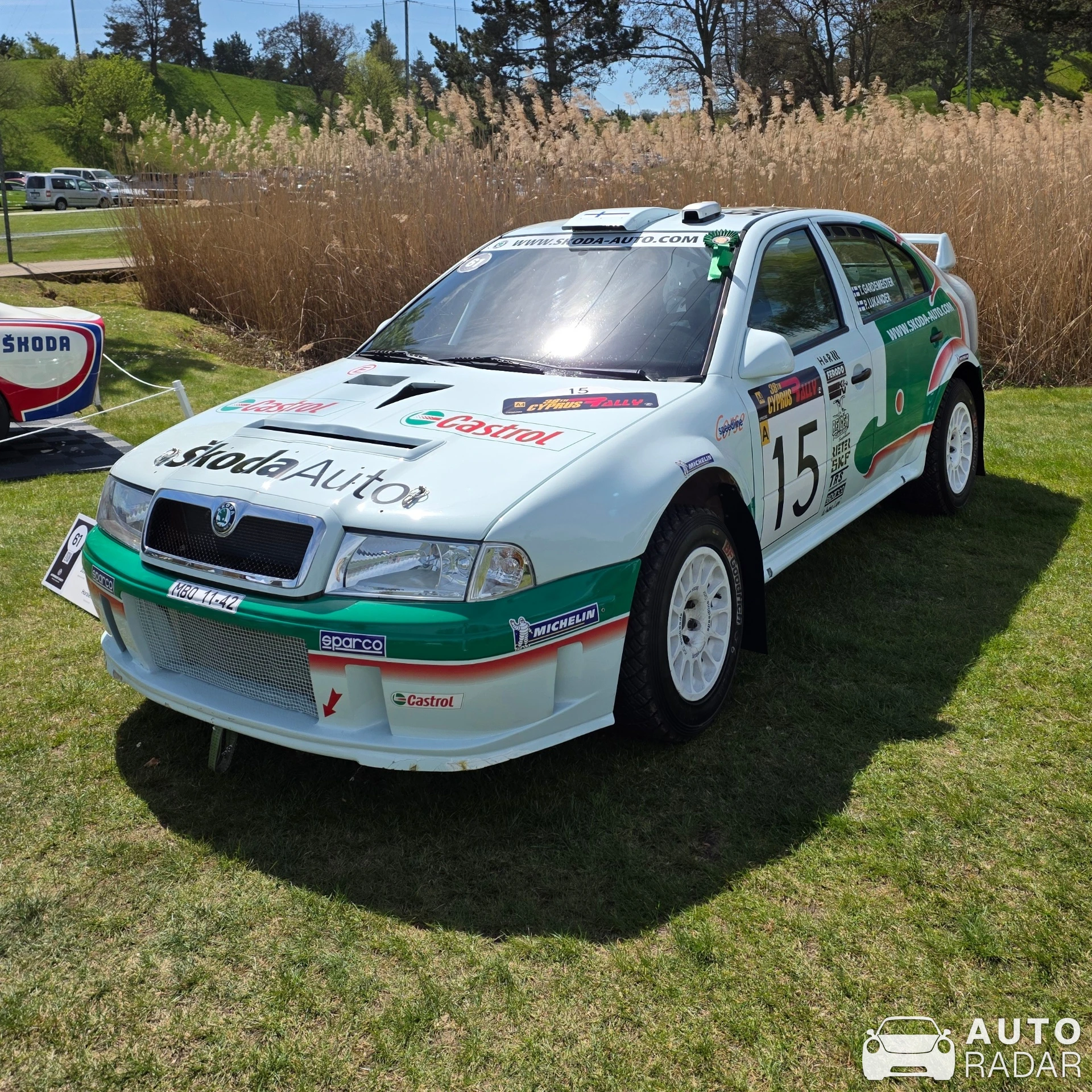 Škoda Octavia WRC spotted in Praha