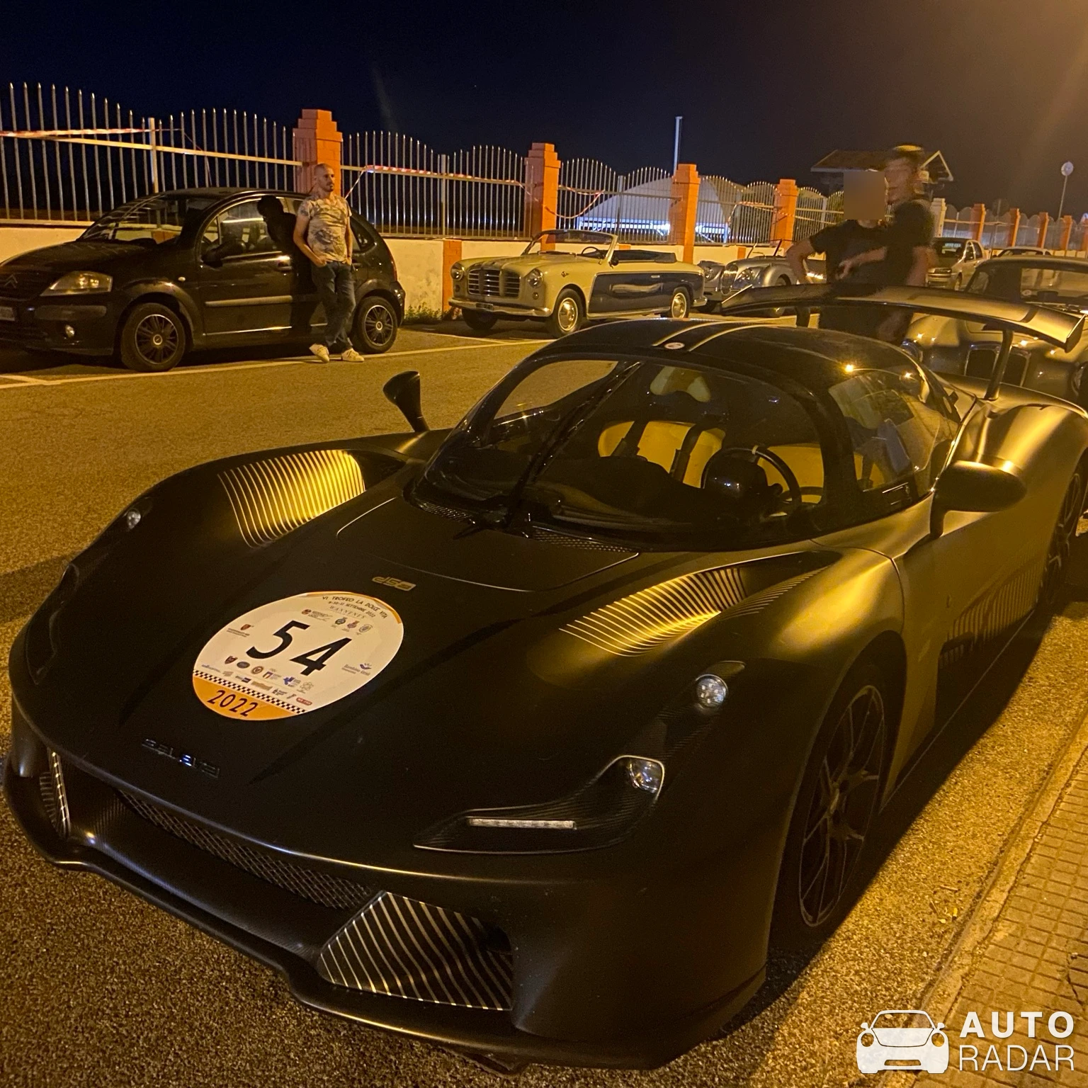 Dallara Stradale D50 spotted in Santa Marinella
