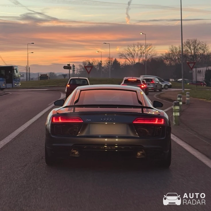 Audi R8 V10 Plus spotted in Viriat