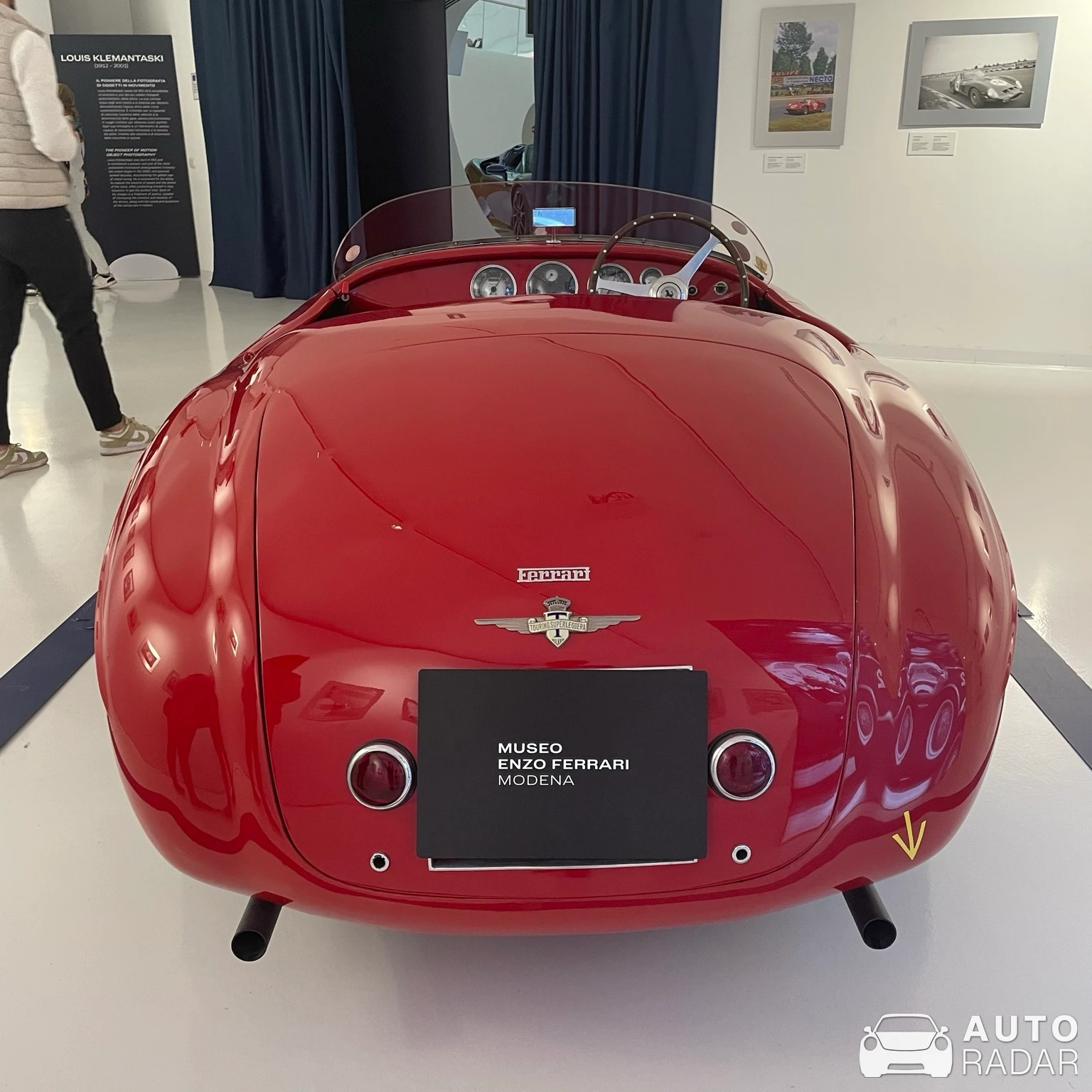 Ferrari 166 MM Vignale Berlinetta spotted in Modena