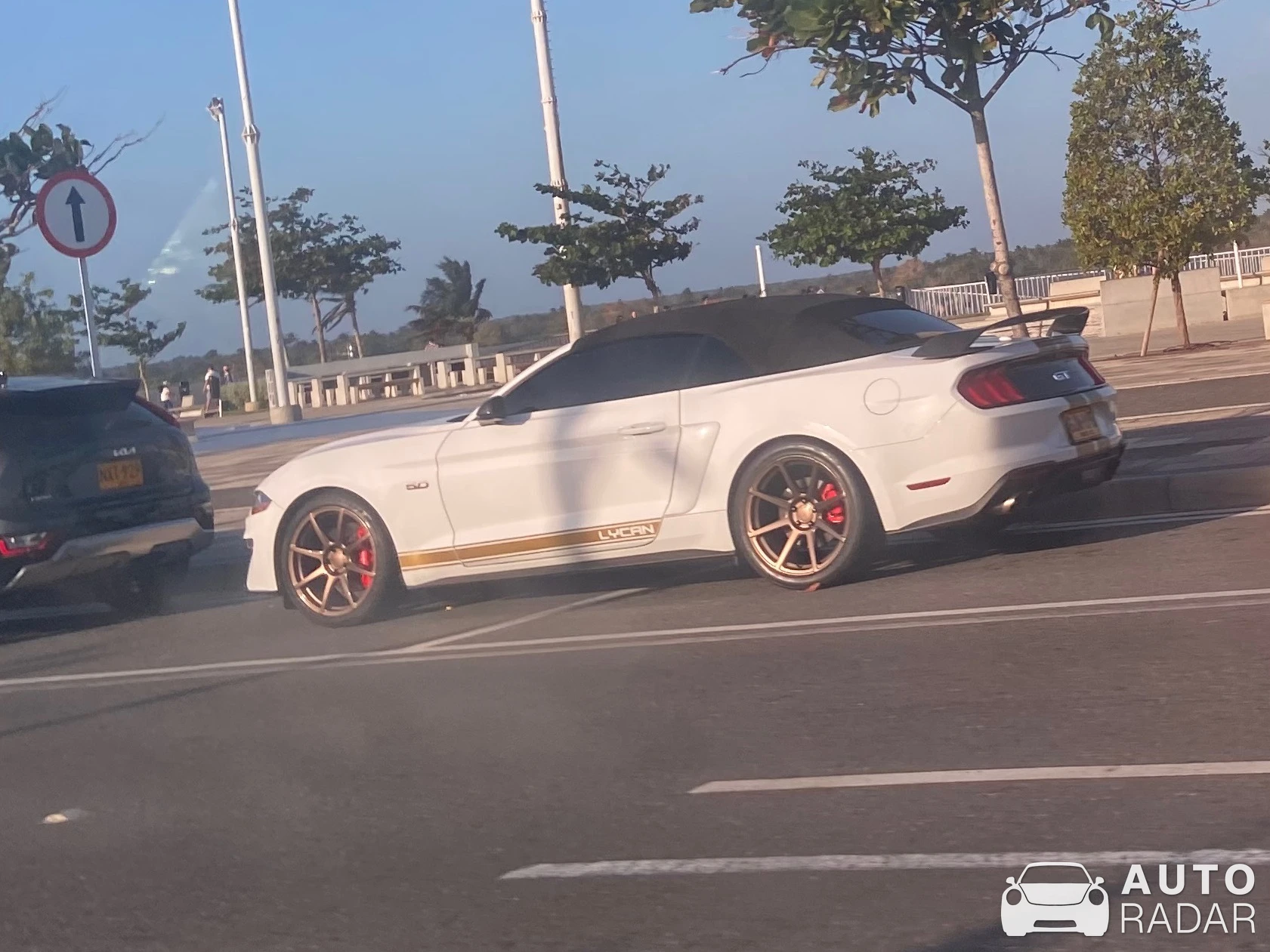 Ford Mustang GT Convertible spotted in Barranquilla, Colombia
