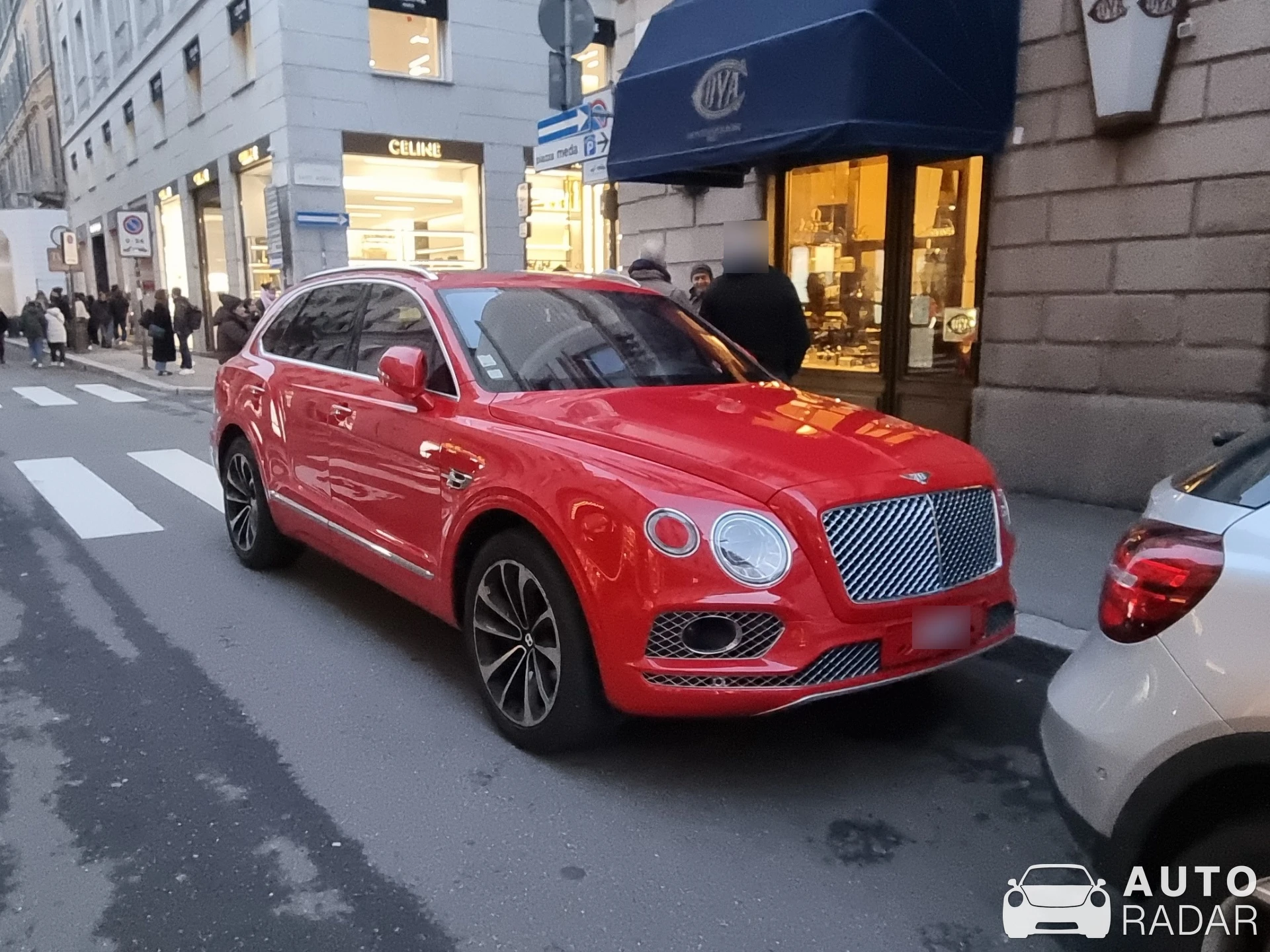 Bentley Bentayga spotted in Milano, Italy