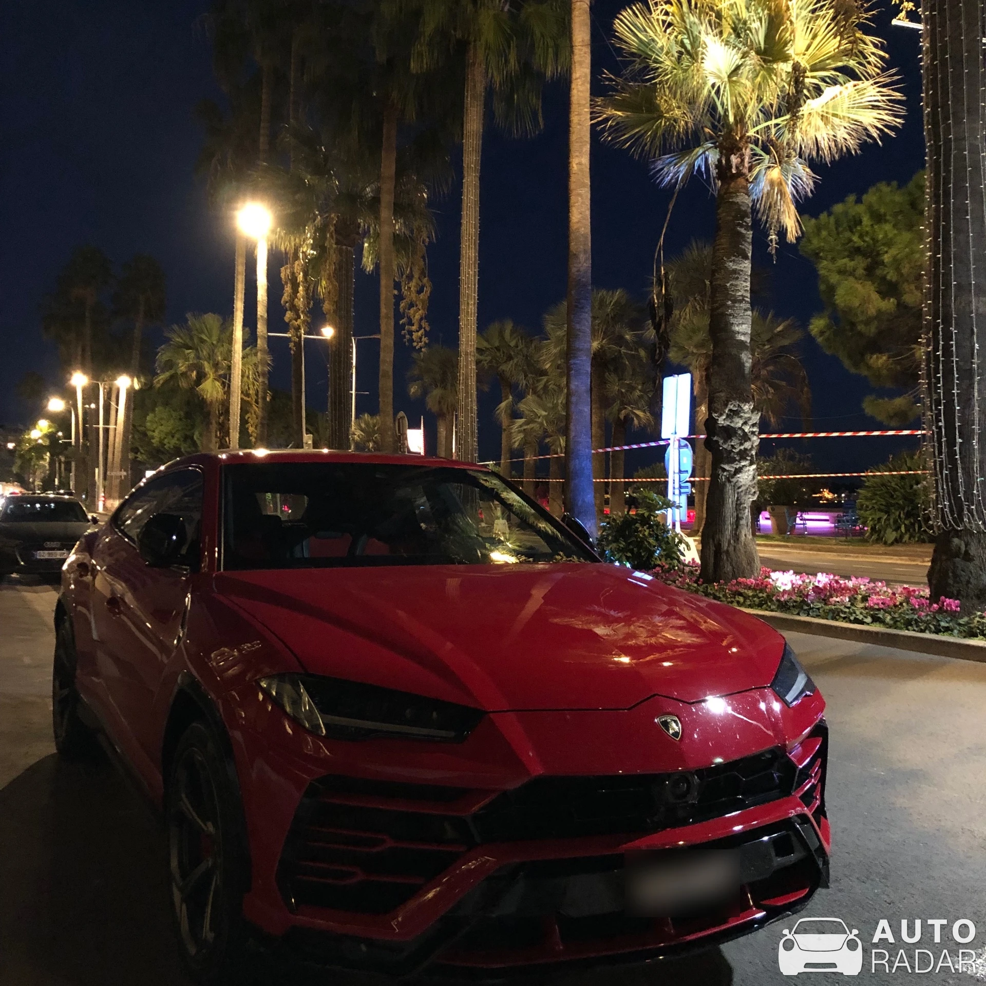 Lamborghini Urus spotted in Cannes, France