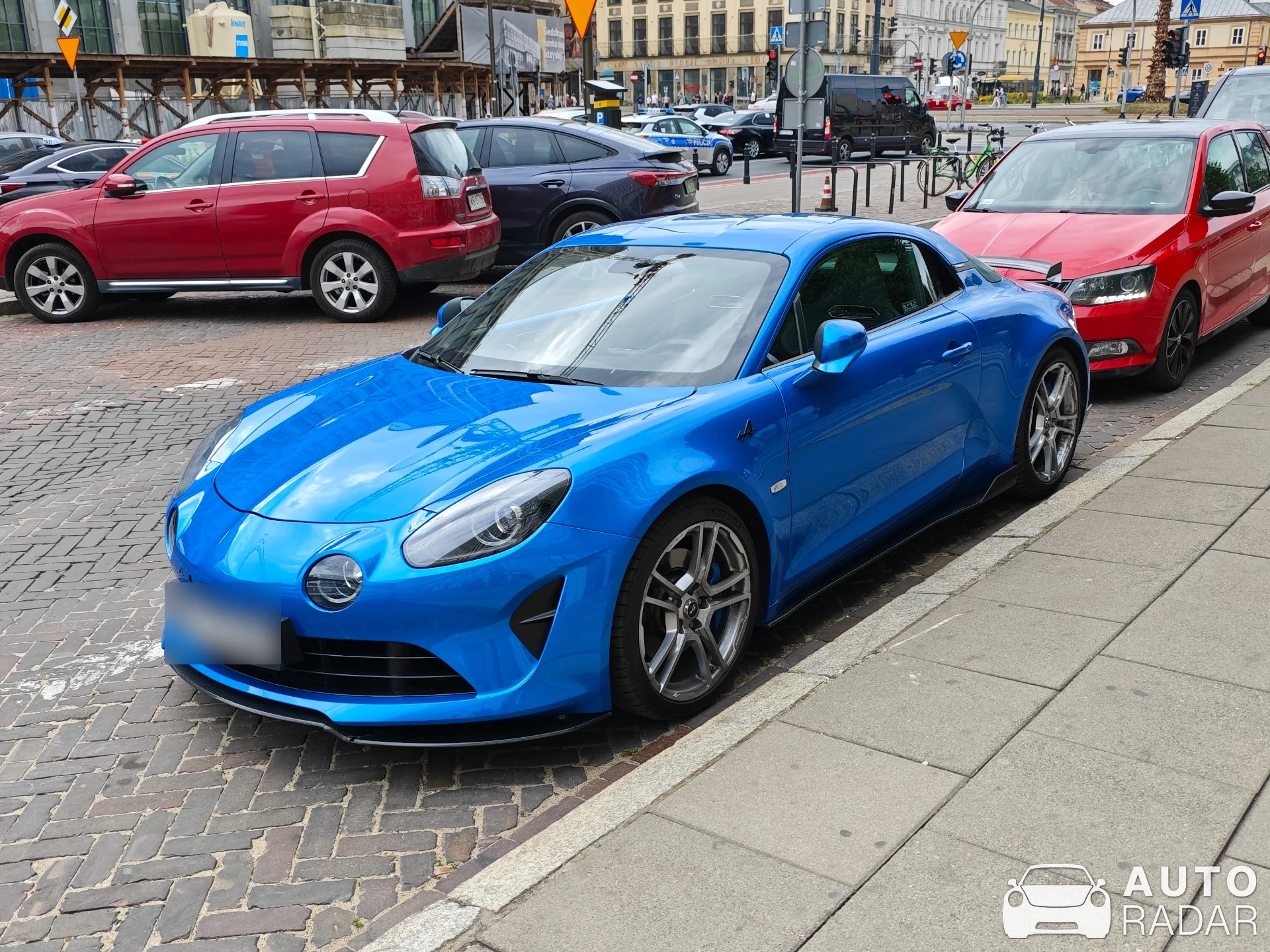 Alpine A110 GTS spotted in Warszawa