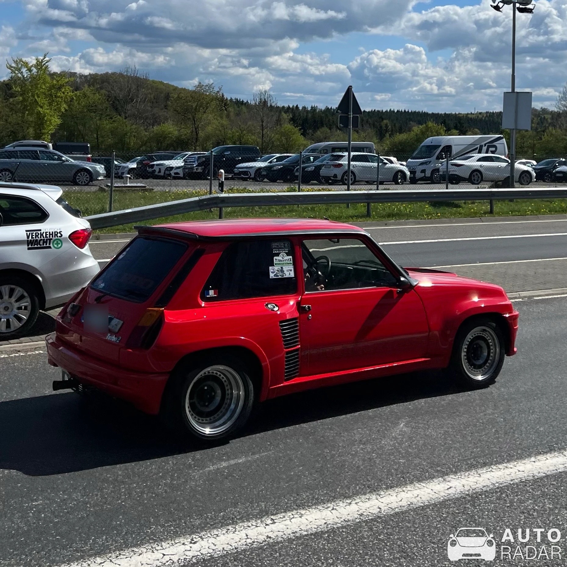 Renault 5 Turbo spotted in Nürburg