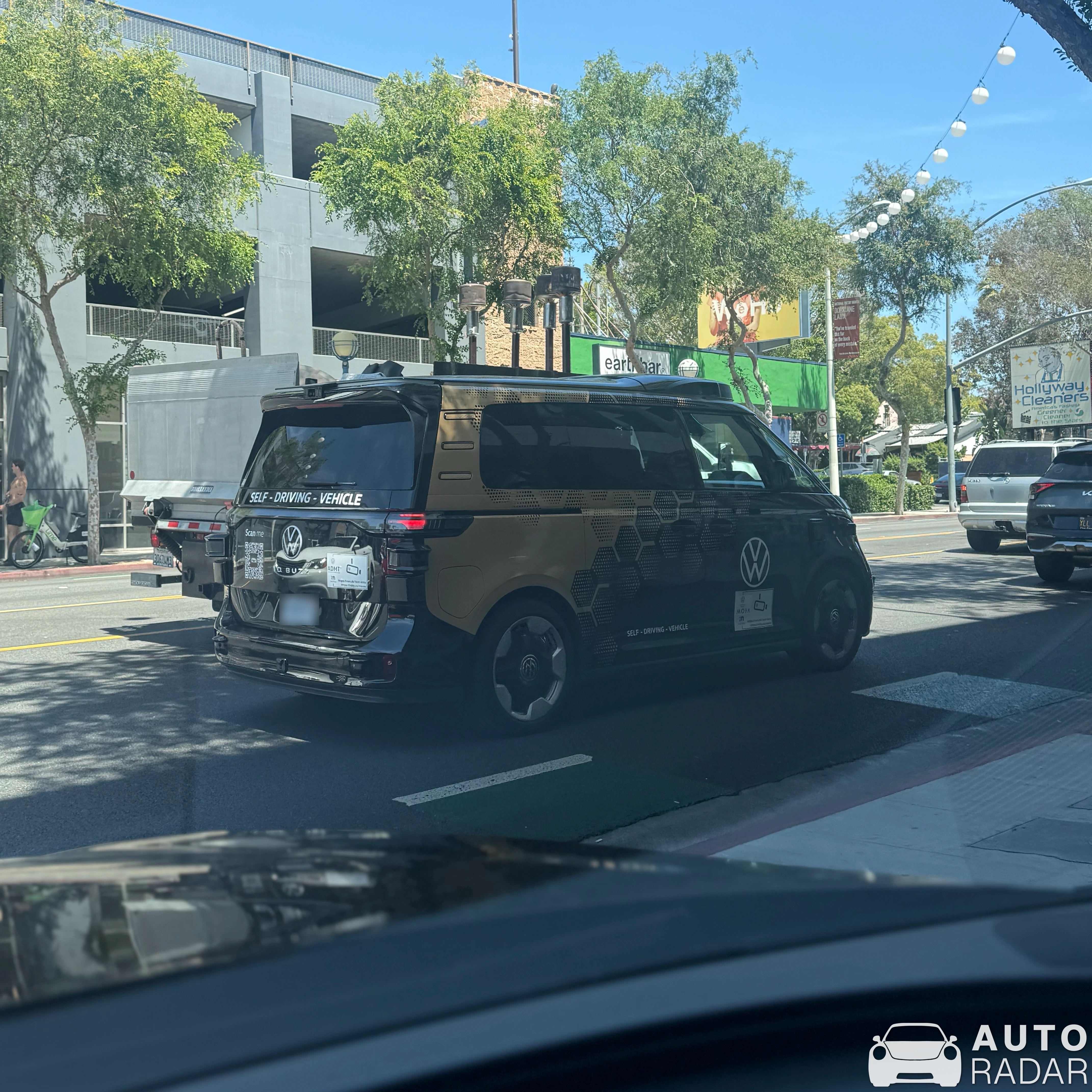 Volkswagen ID. Buzz spotted in West Hollywood