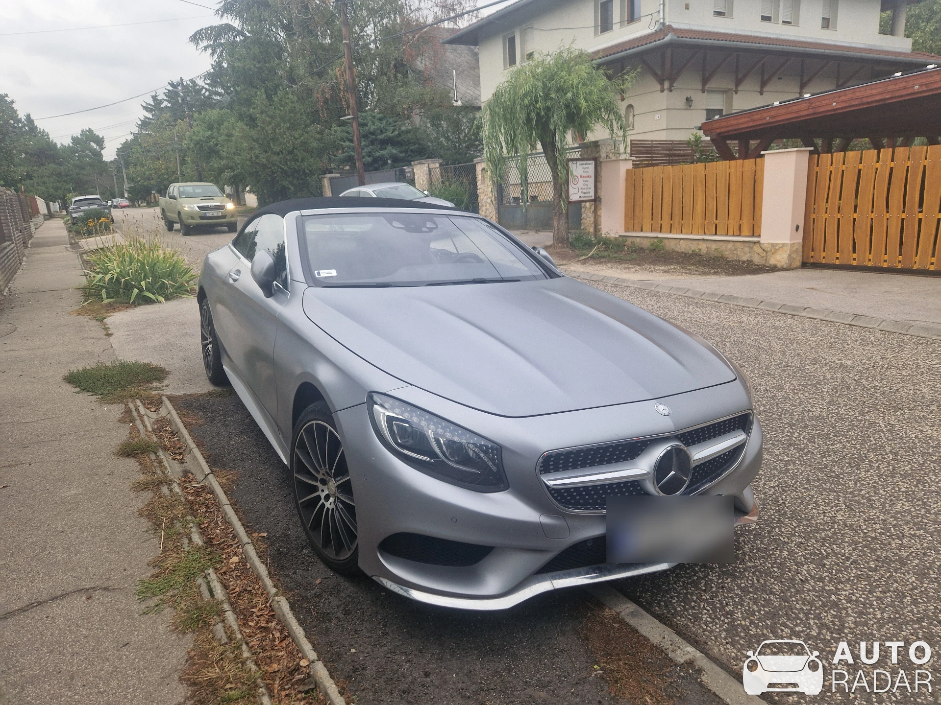Mercedes-Benz S 500 Convertible A217 spotted in Budaörs