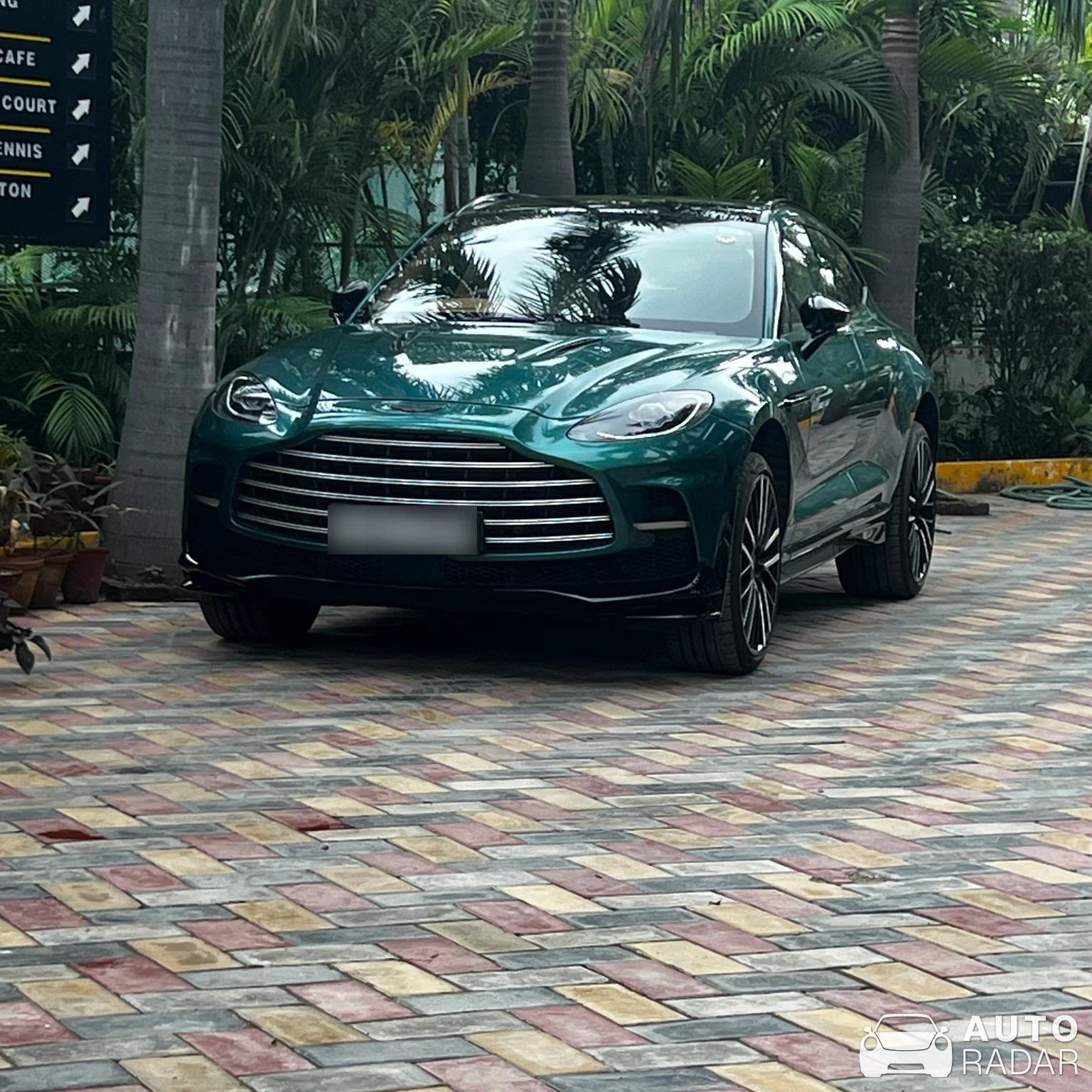 Aston Martin DBX707 spotted in New Delhi