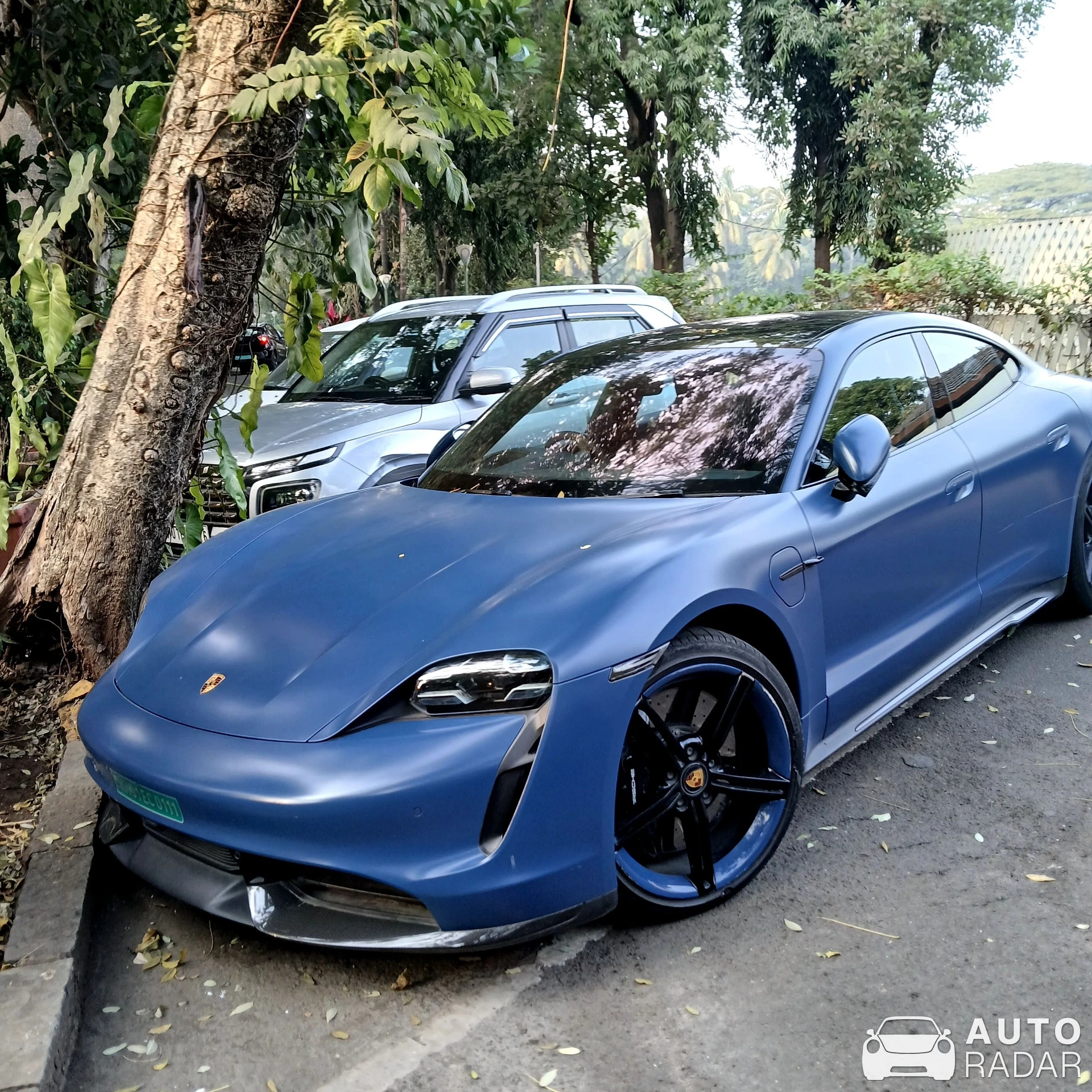 Porsche Taycan GTS spotted in Mumbai, India