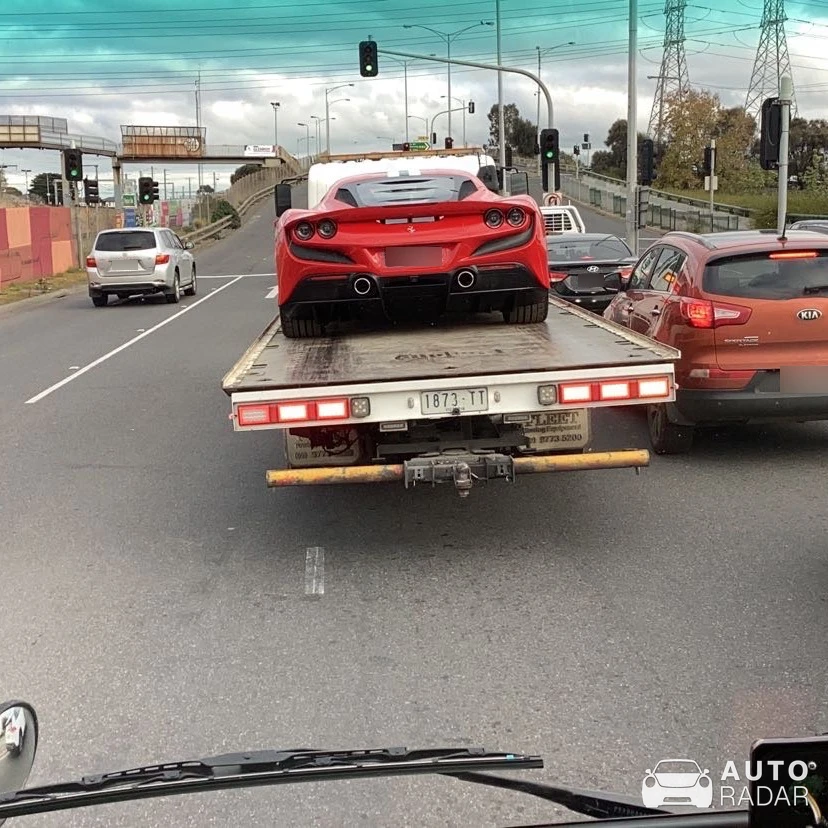 Ferrari F8 Tributo spotted in Broadmeadows, Australia
