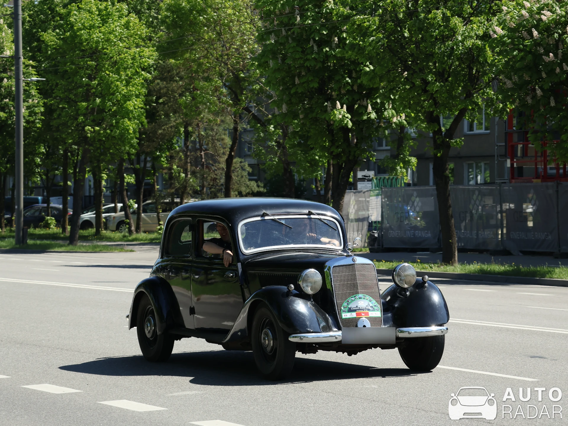 Mercedes-Benz 170 V W136 spotted in Kaunas