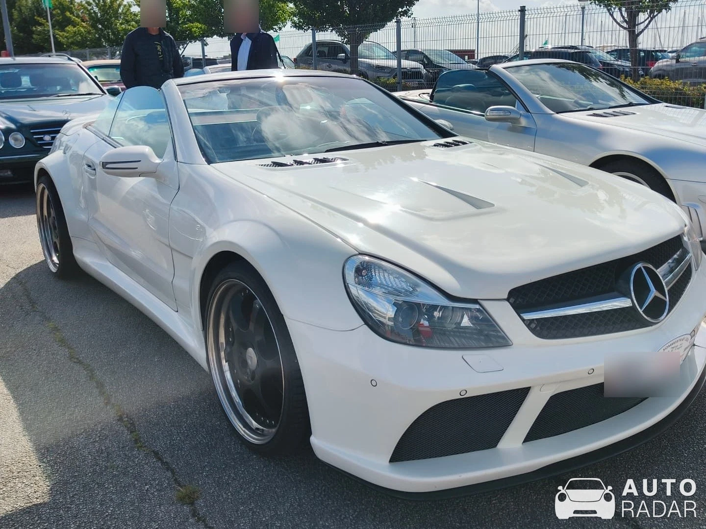 Mercedes-Benz SL 55 AMG R230 FAB Design Wide Body spotted in Thisted