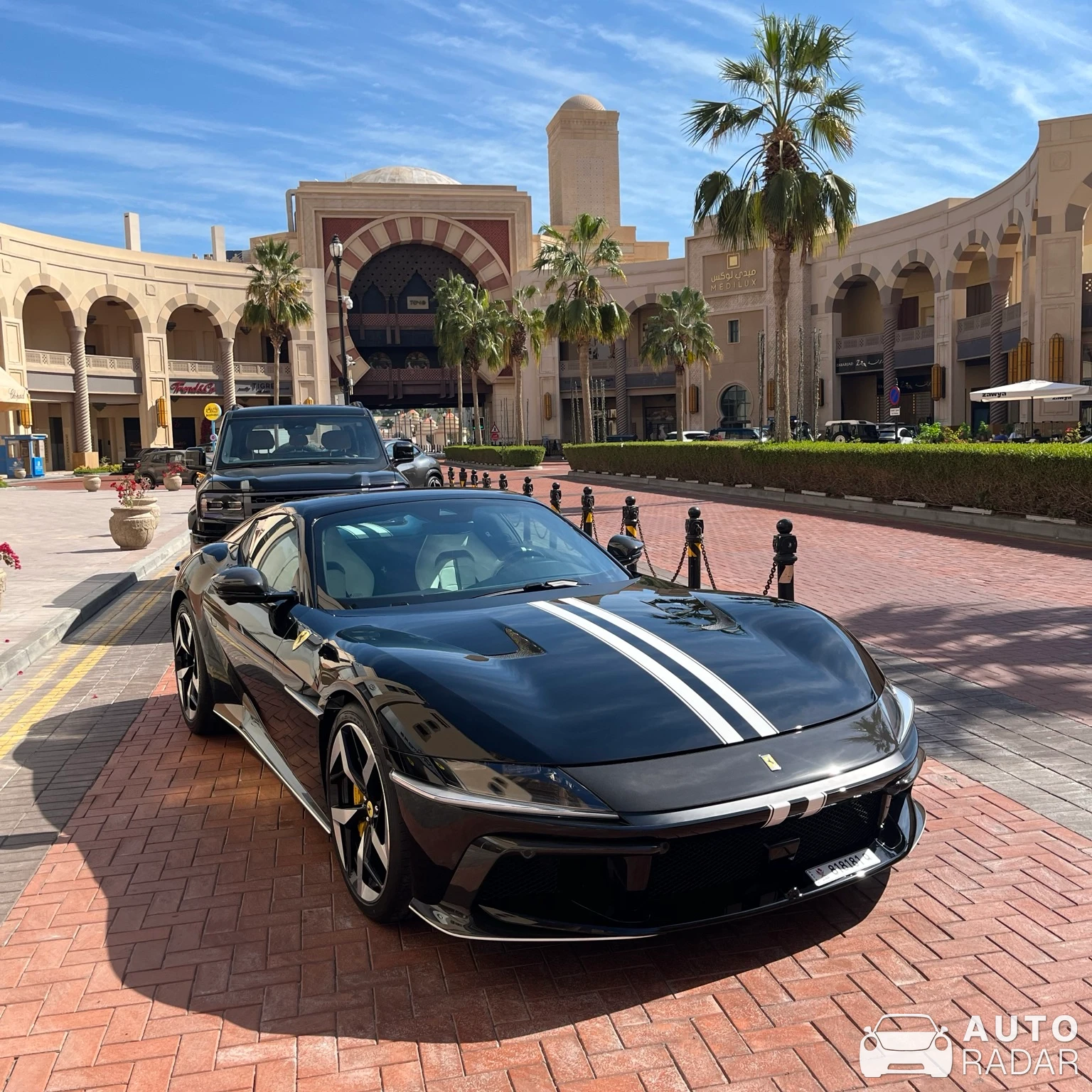 Ferrari Roma Mansory spotted in Doha
