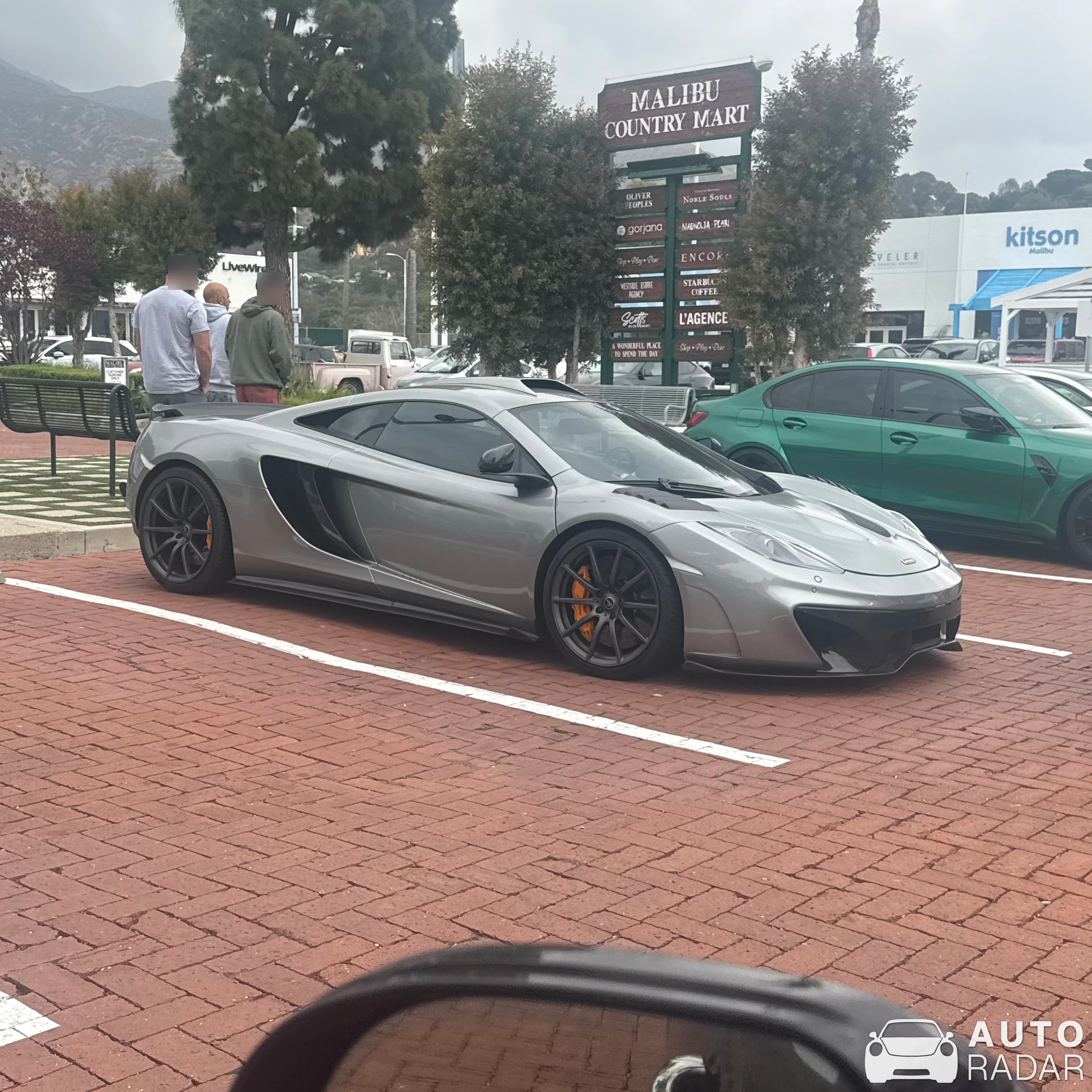 McLaren 12C High Sport spotted in Malibu