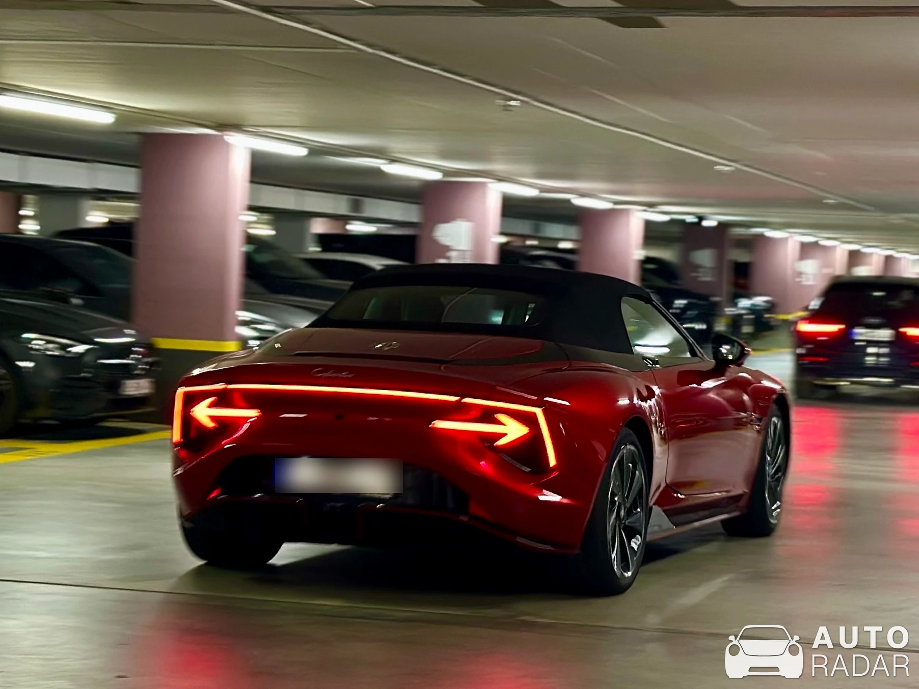 MG Cyberster GTS spotted in Knokke-Heist