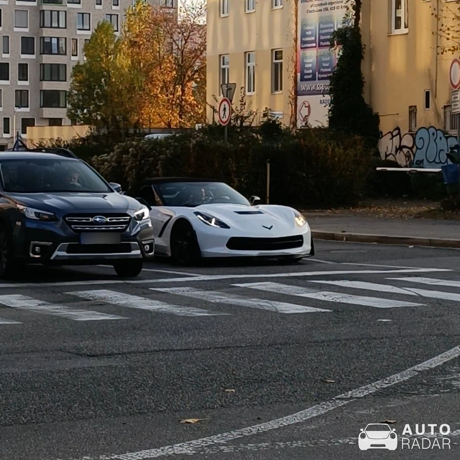 Chevrolet Corvette C7 Z06 Convertible spotted in Brno-střed, Czechia