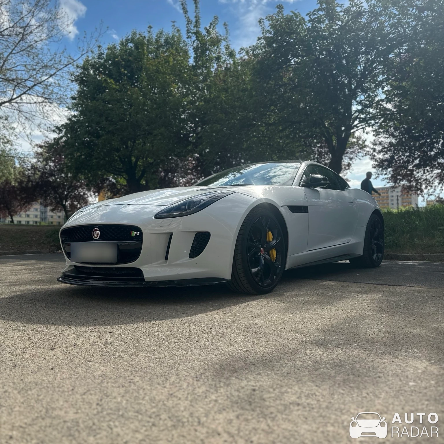 Jaguar F-Type R Coupé spotted in Hradec Králové