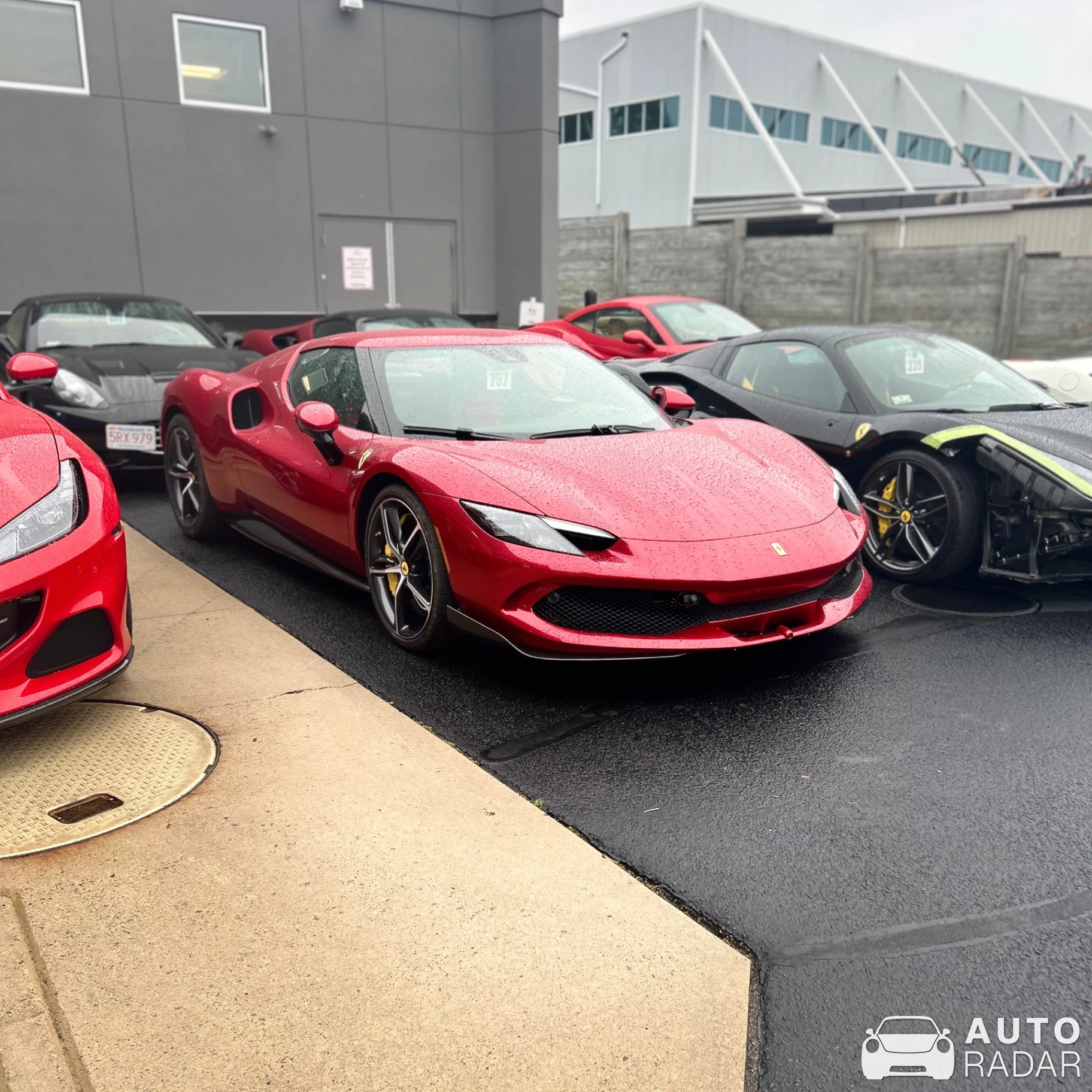 Ferrari 296 GTB spotted in Norwood, United States