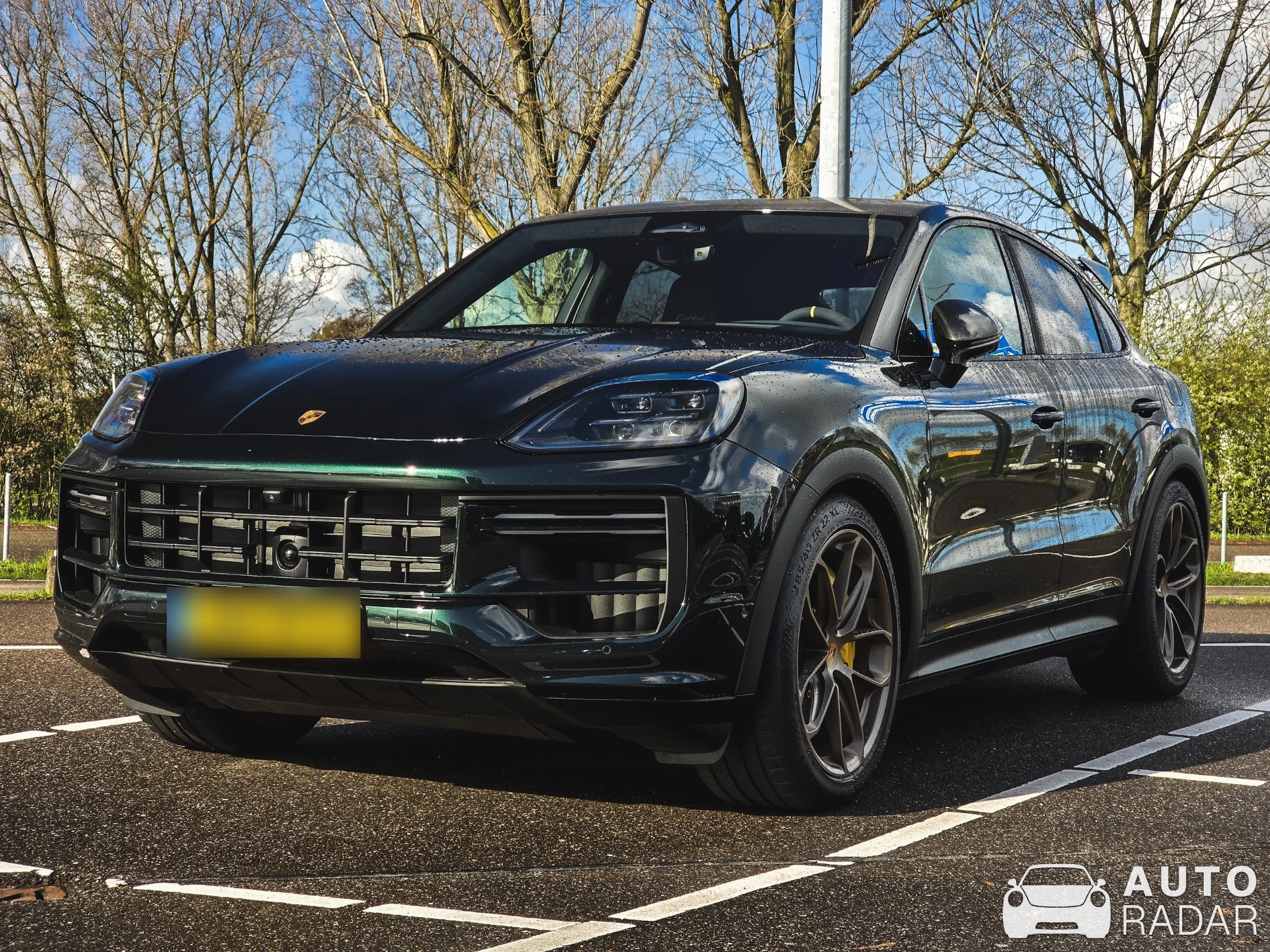 Porsche Cayenne Coupé Turbo E-Hybrid spotted in Rotterdam, Netherlands