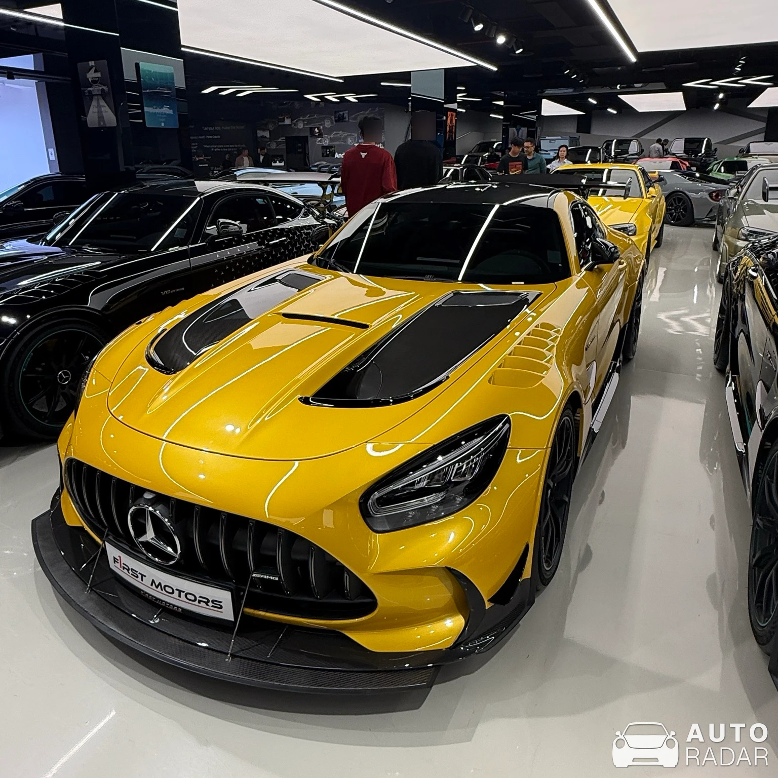 Mercedes-AMG GT Black Series C190 spotted in مشيرف, United Arab Emirates