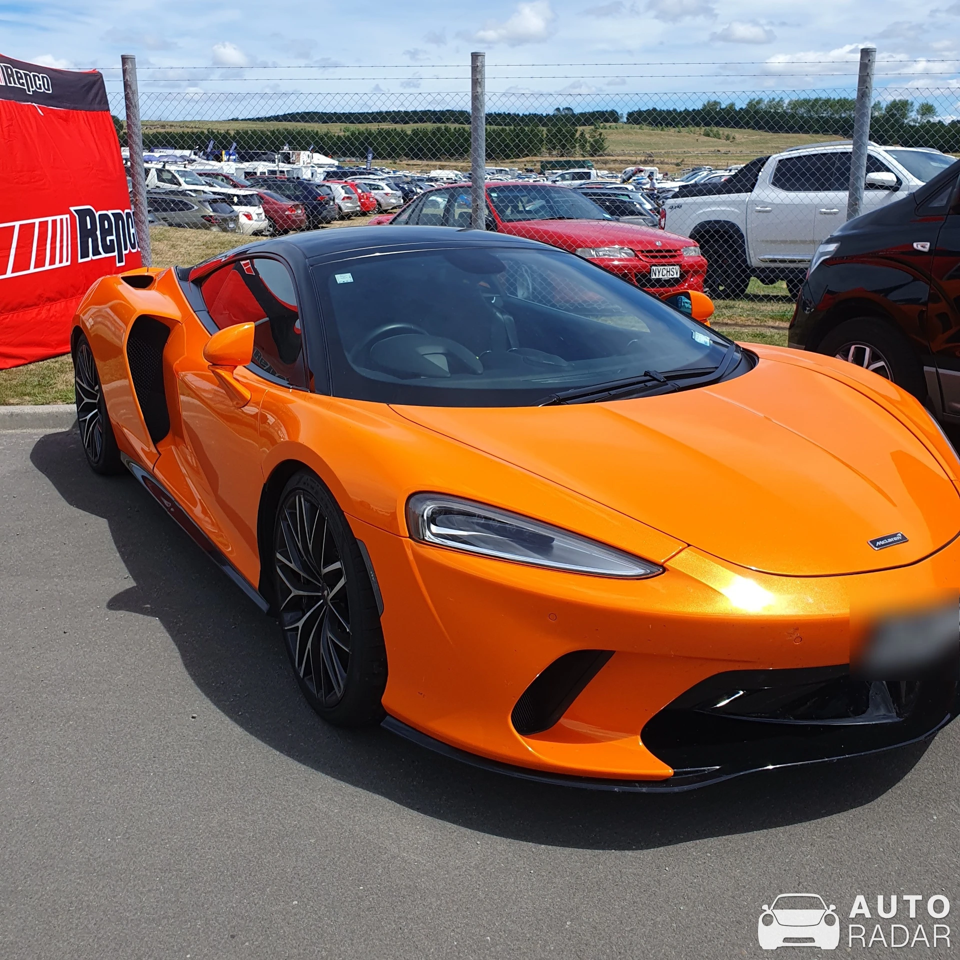 McLaren GT spotted in Rotokawa, New Zealand