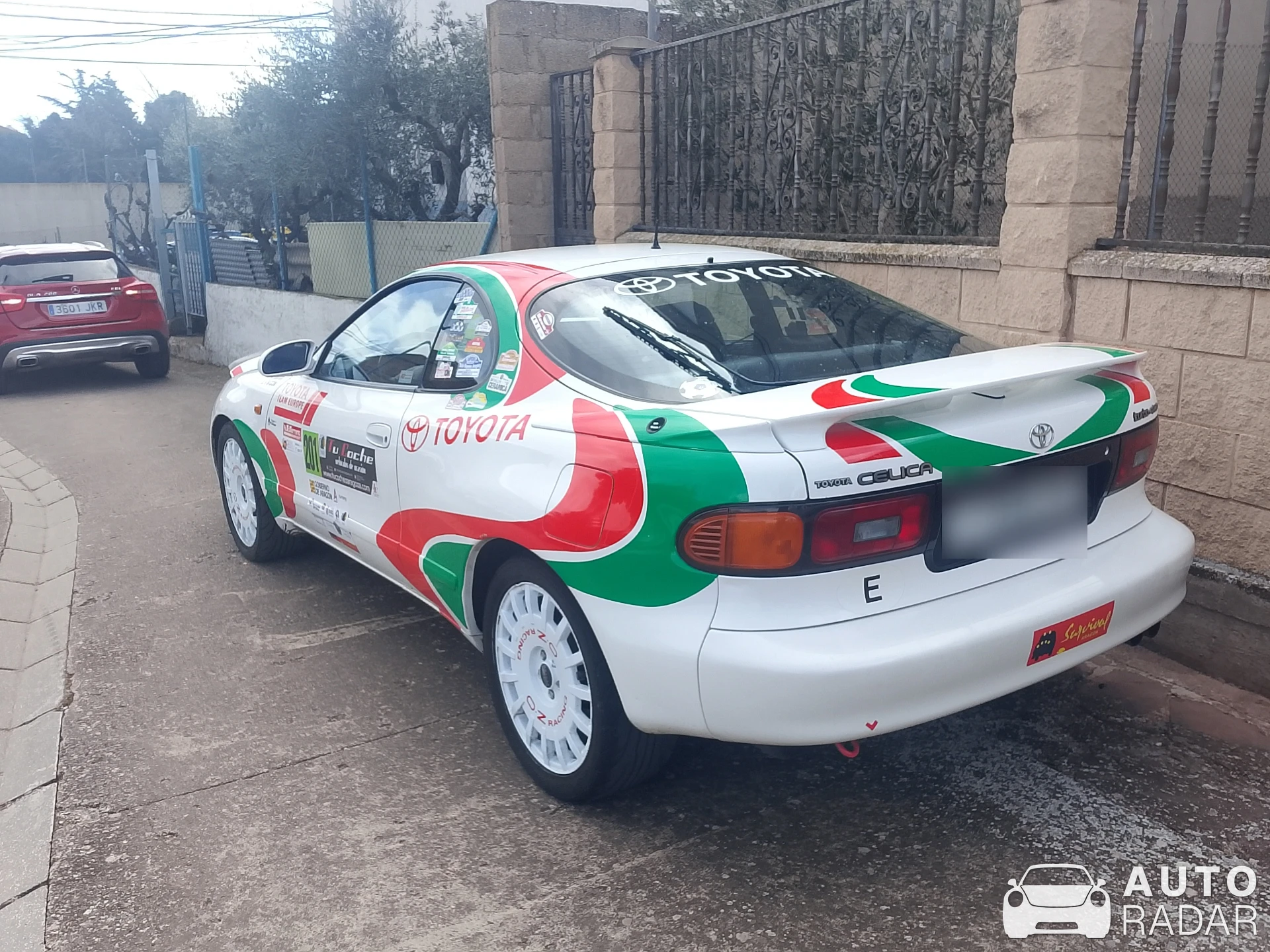 Toyota Celica Turbo 4WD Carlos Sainz Limited Edition spotted in Zaragoza