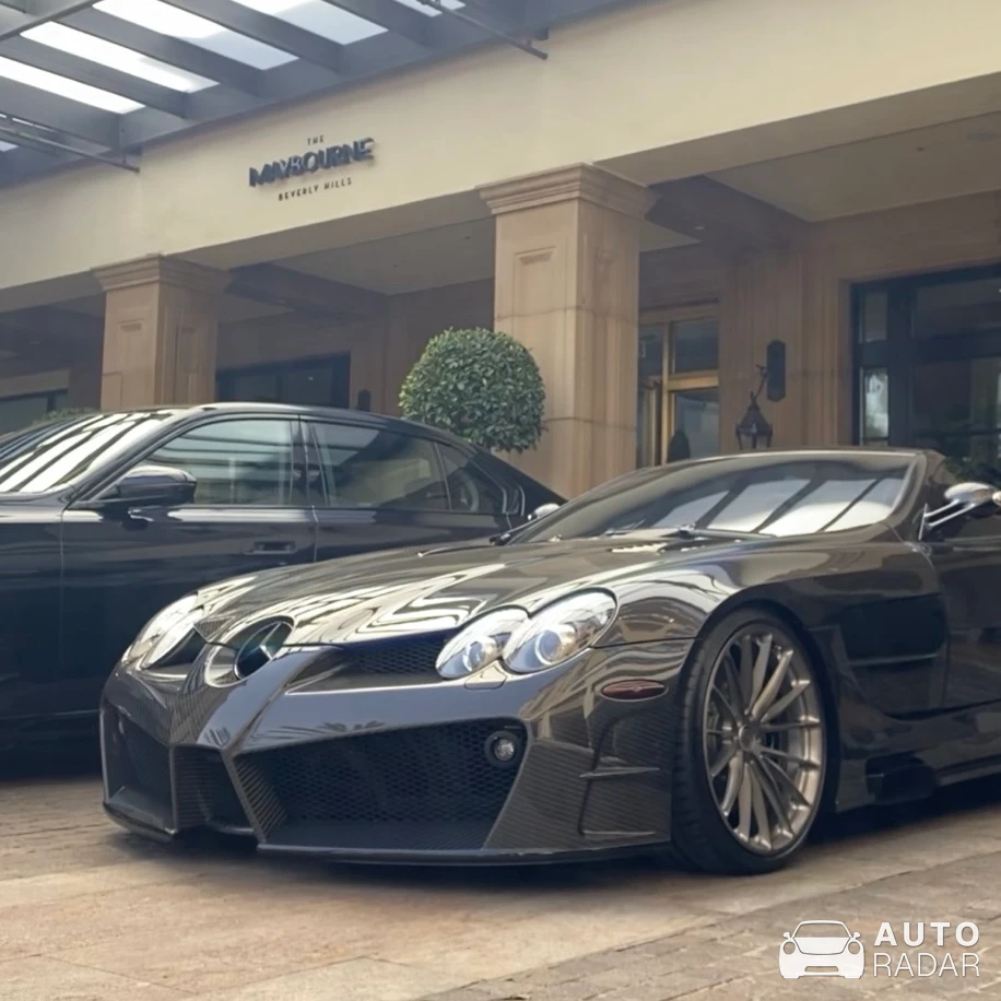 Mercedes-Benz SLR McLaren Mansory Renovatio spotted in Beverly Hills