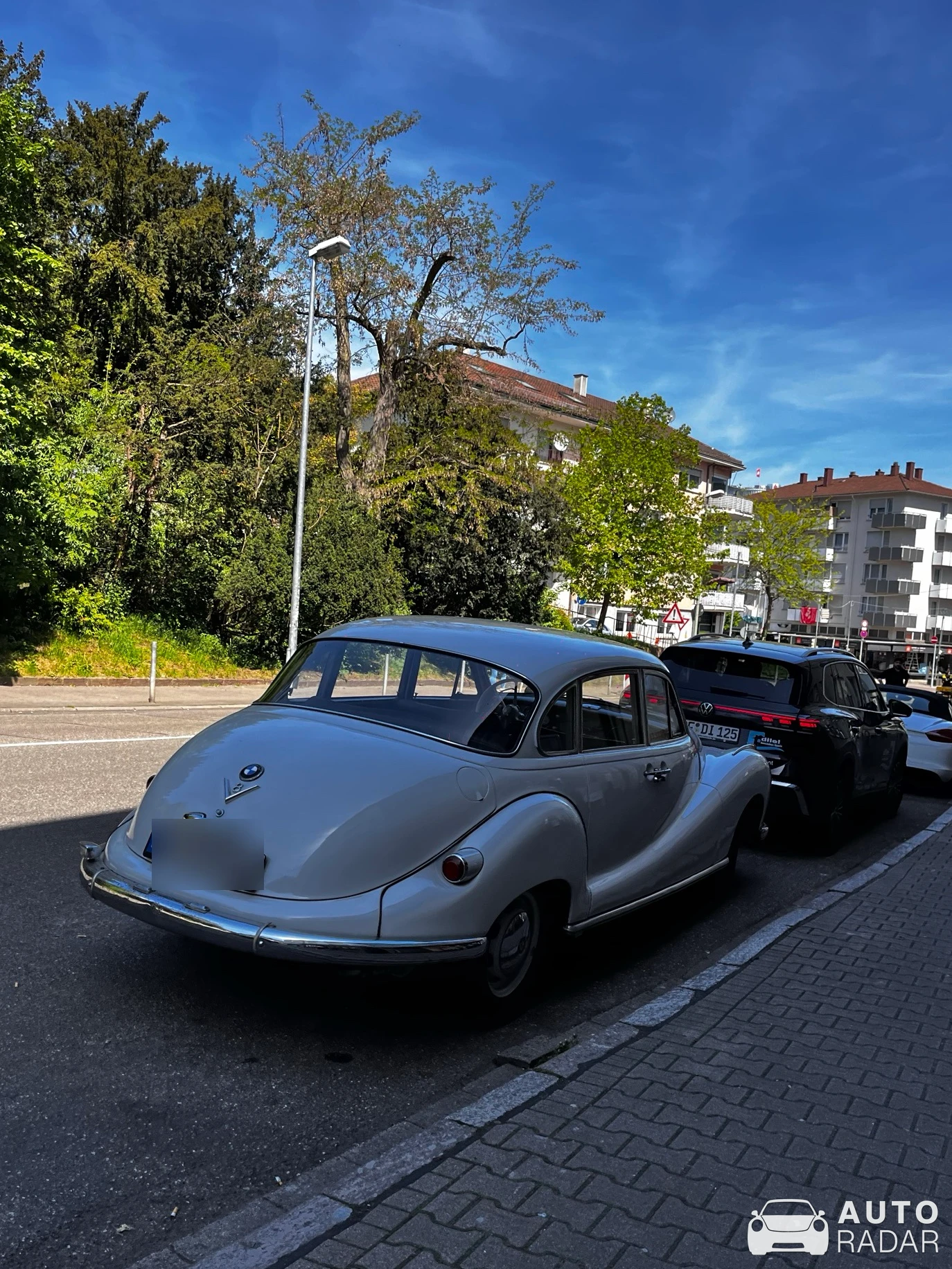 BMW 502 spotted in Pforzheim
