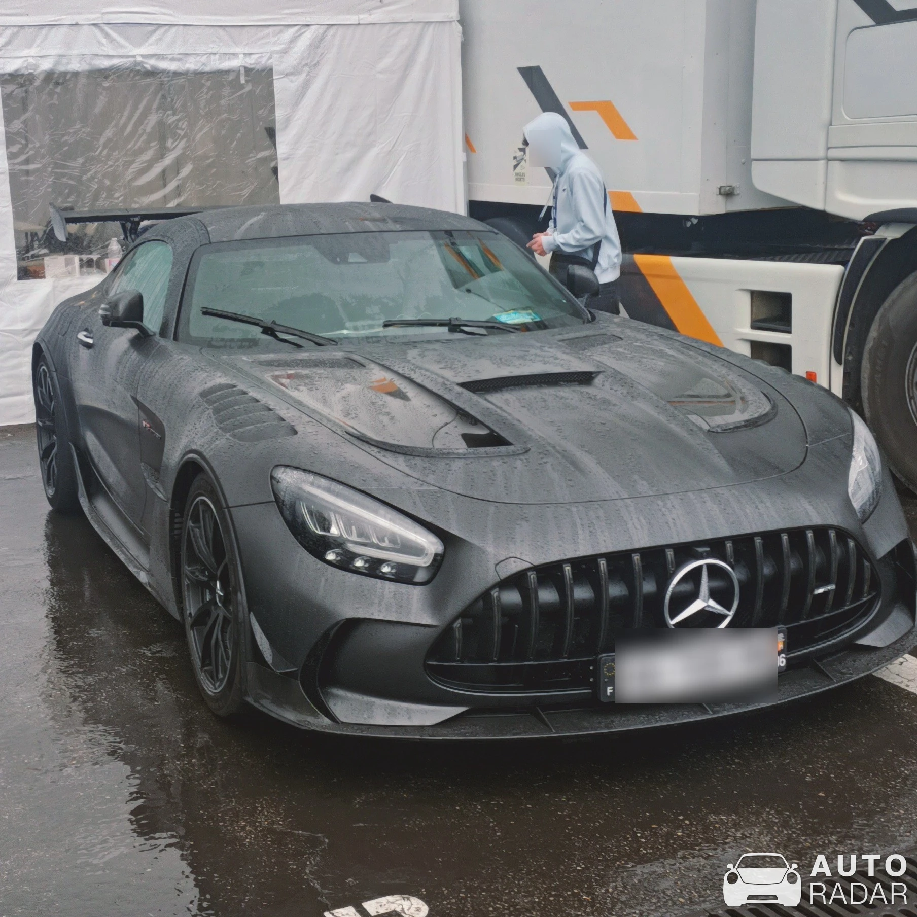 Mercedes-AMG GT Black Series C190 spotted in Le Castellet, France