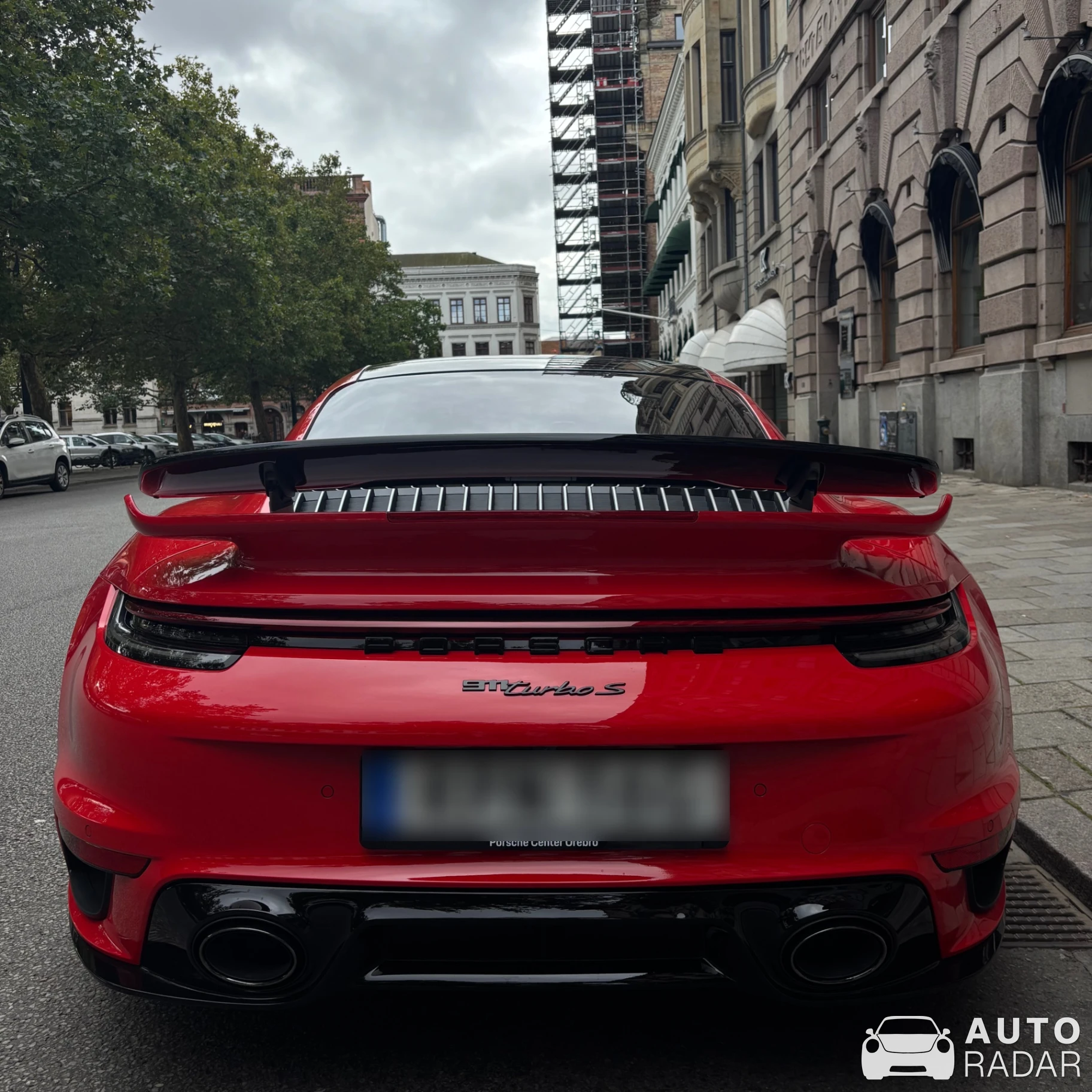 Porsche 992 Turbo S MkI spotted in Skåne län, Sweden