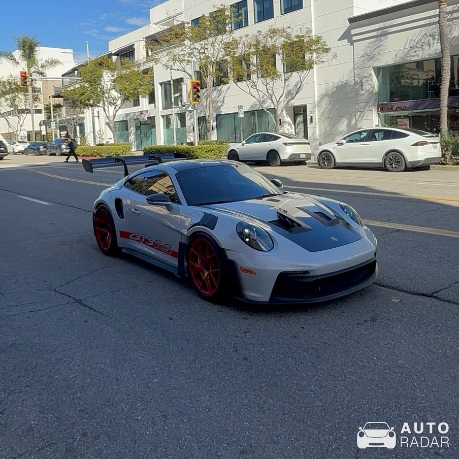 Porsche 992 GT3 RS MkI spotted in Beverly Hills, United States