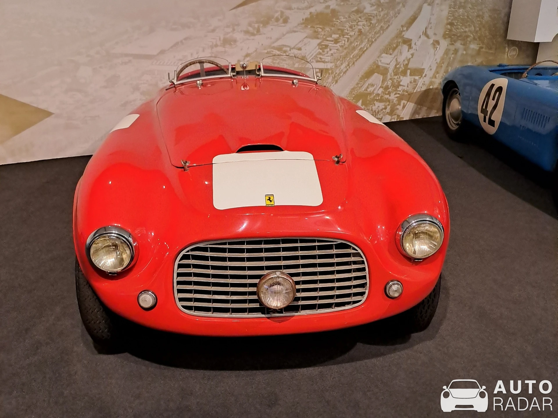 Ferrari 166 MM spotted in Le Mans, France