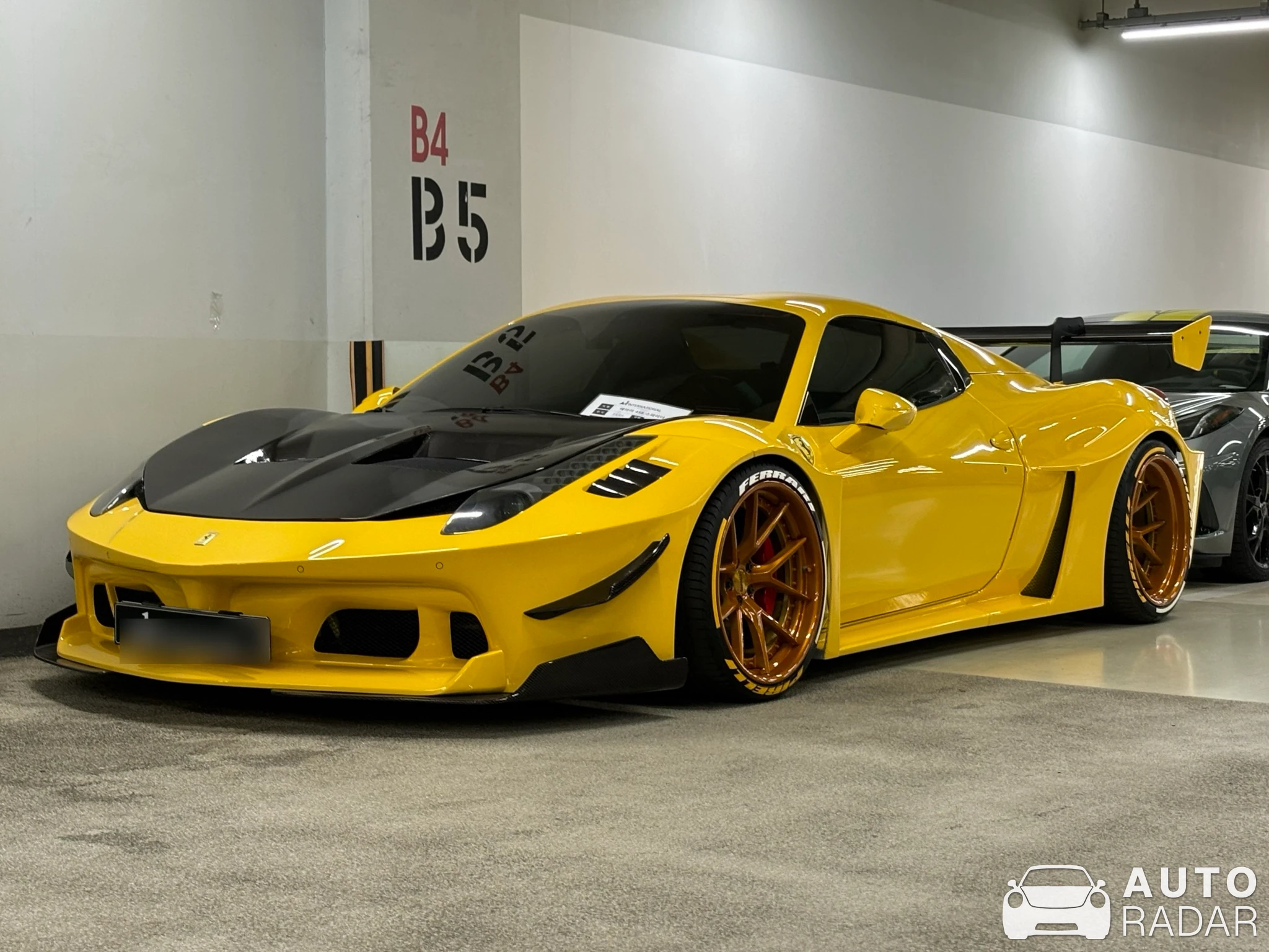 Ferrari 458 Spider Liberty Walk Widebody spotted