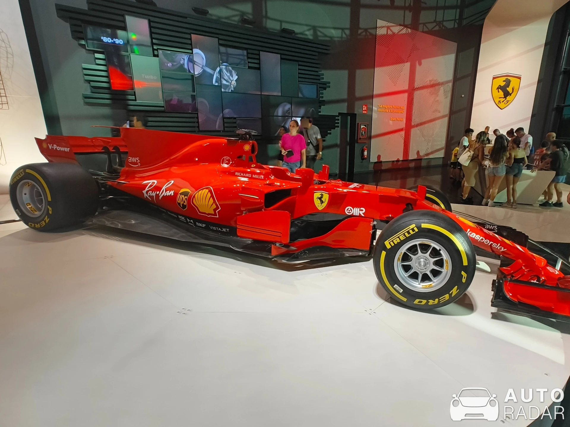 Ferrari F1 spotted in Tarragona