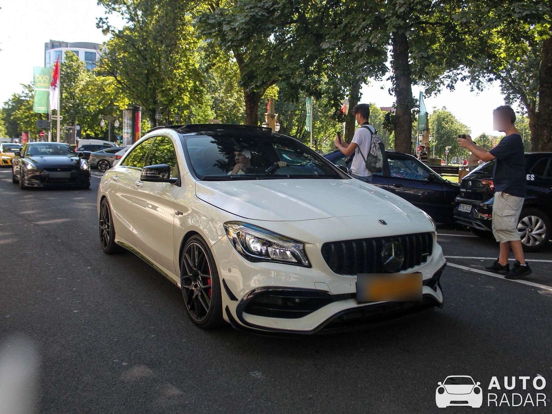 Mercedes-AMG CLA 45 C117 2017 spotted in Düsseldorf, Duitsland