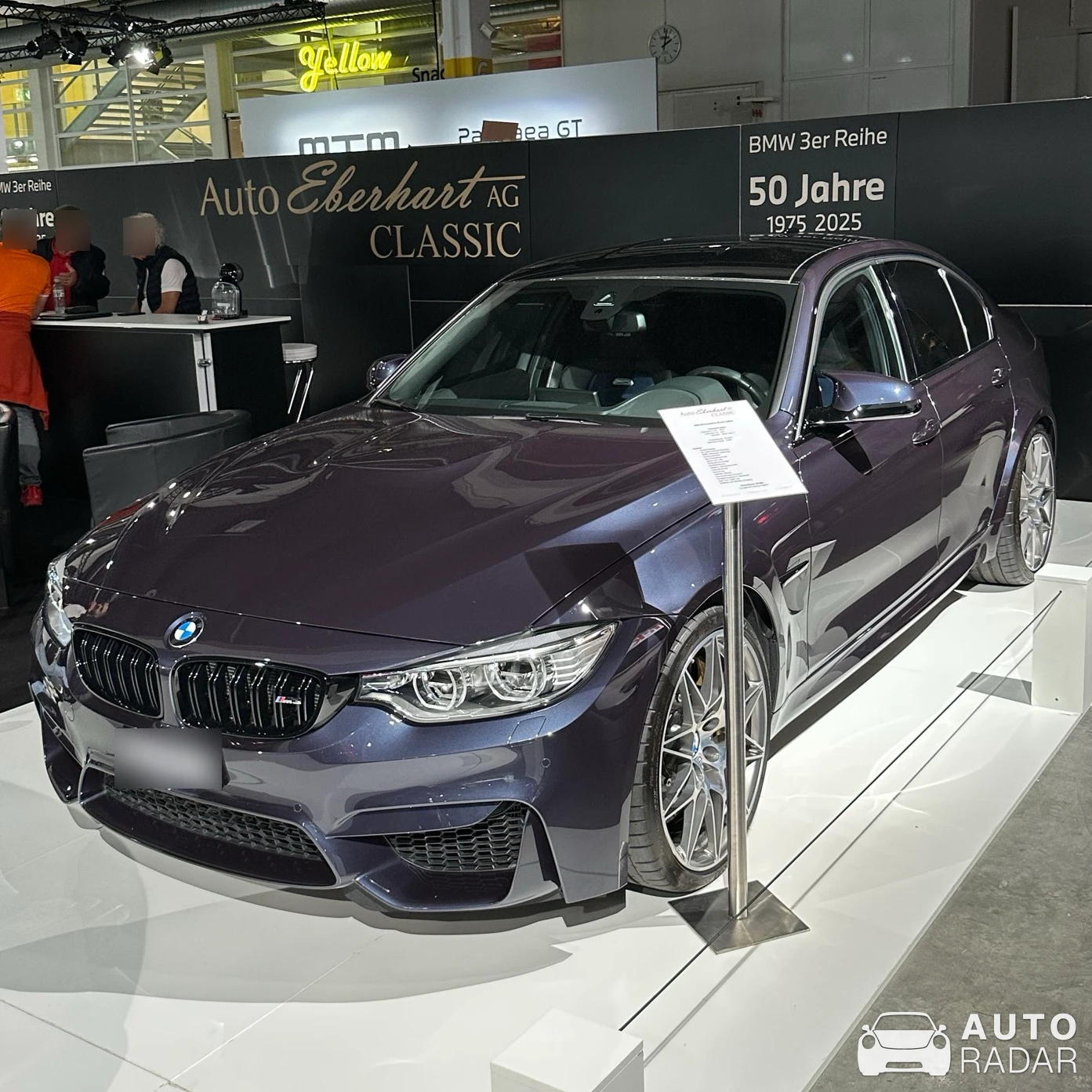 BMW M3 F80 Sedan 30 Jahre Edition spotted in Zürich