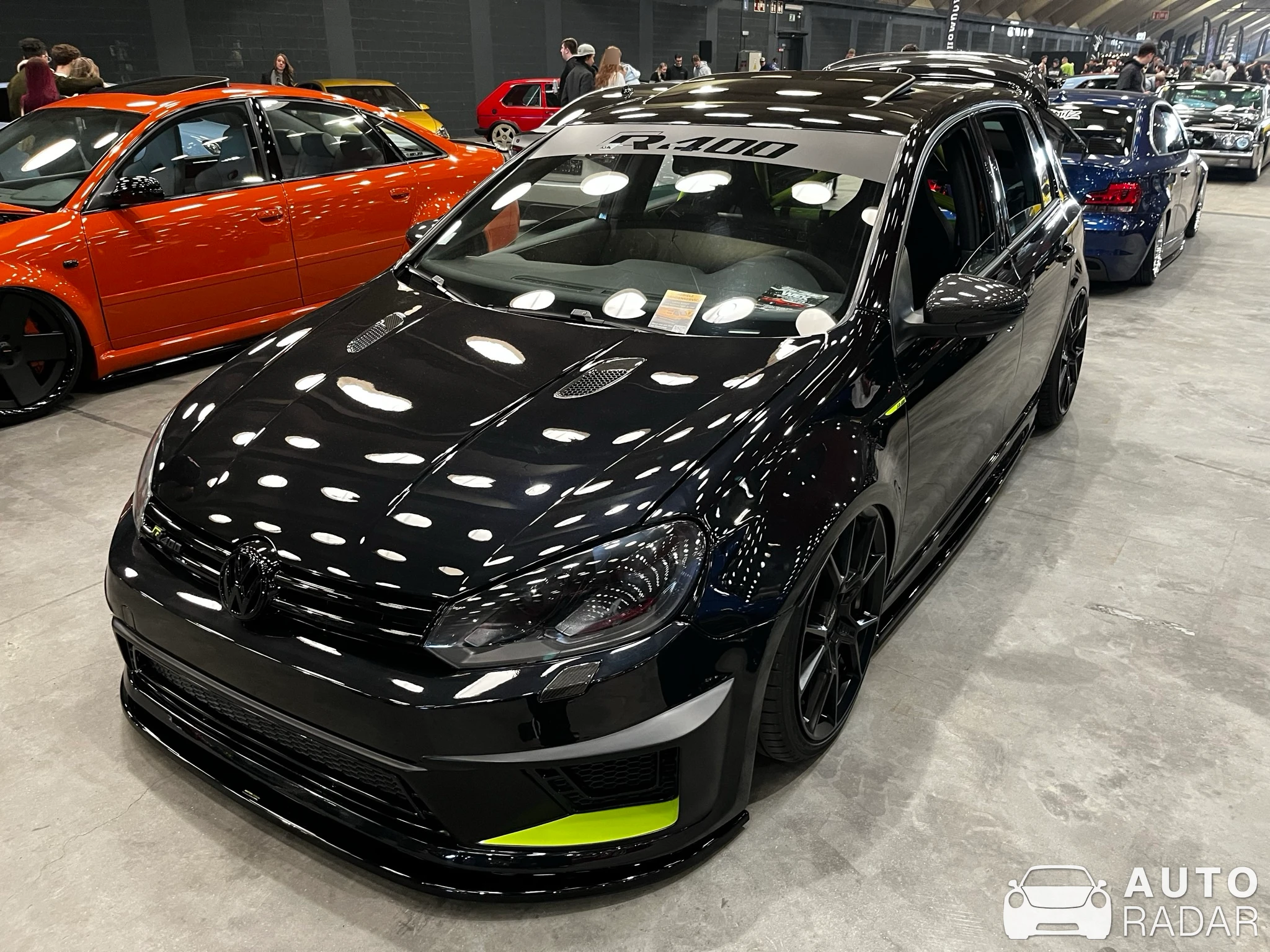 Volkswagen Golf VII R400 spotted in Mechelen